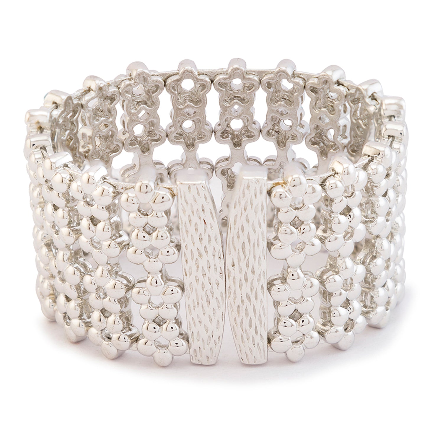 Crystal Blue Floral Kada