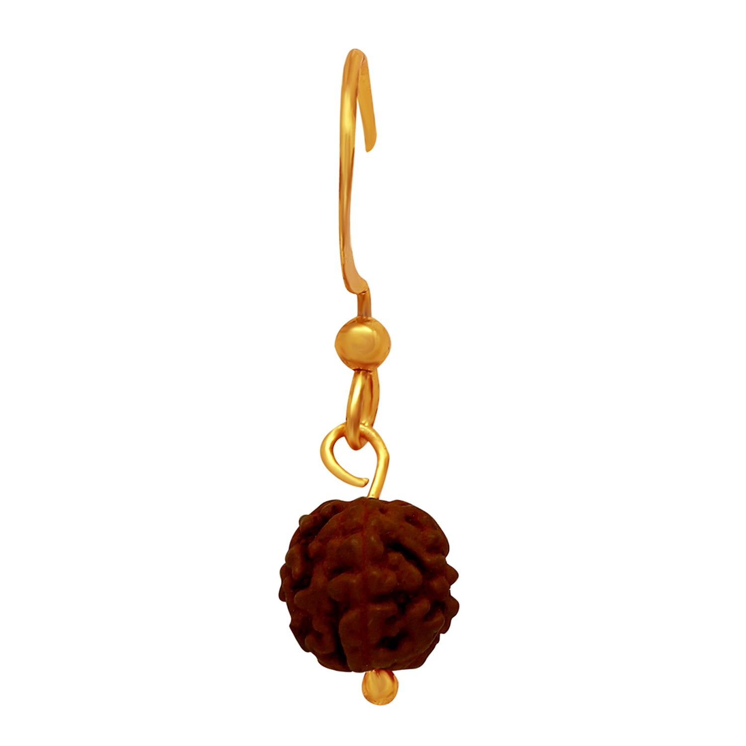 Attractive Rudraksh Drop Single Earring