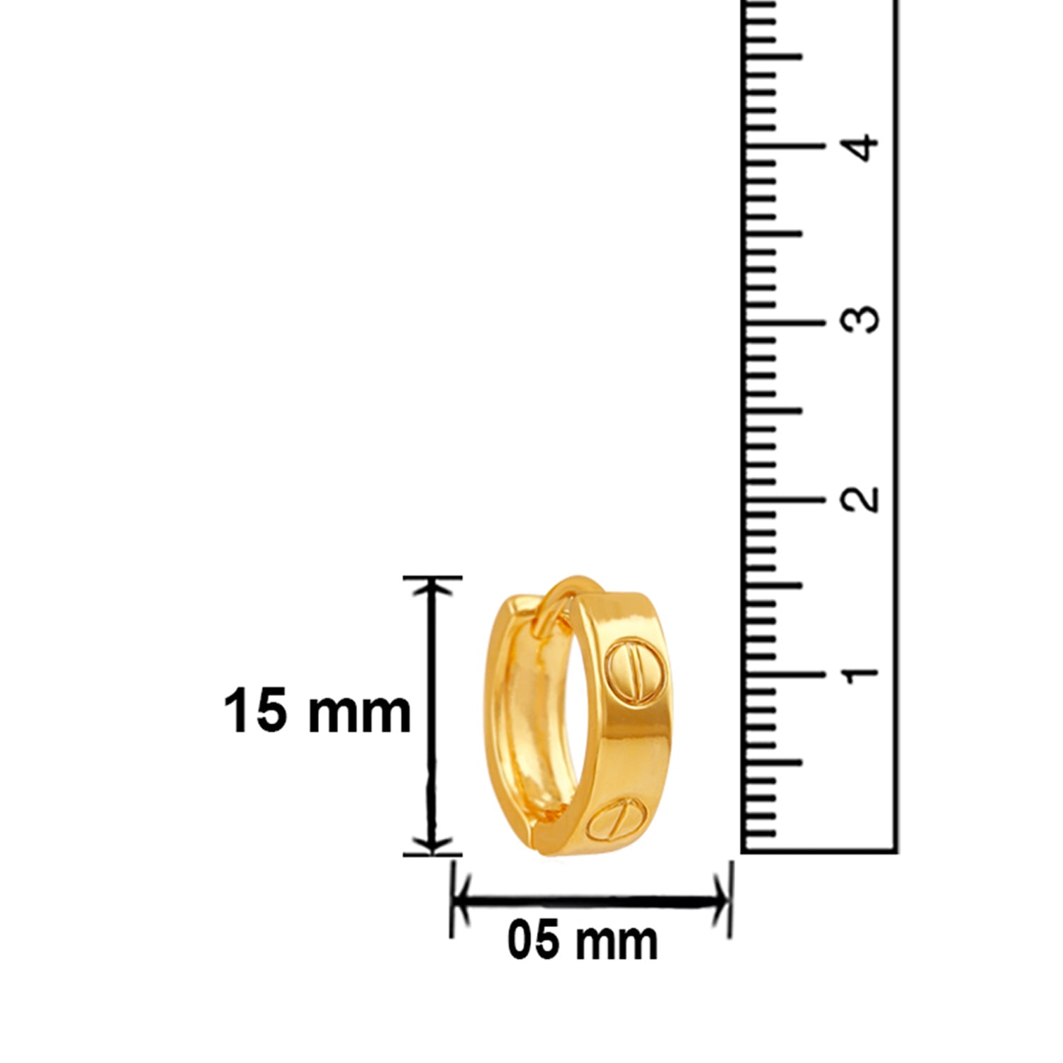 Classic Hoop Bali Single Earring