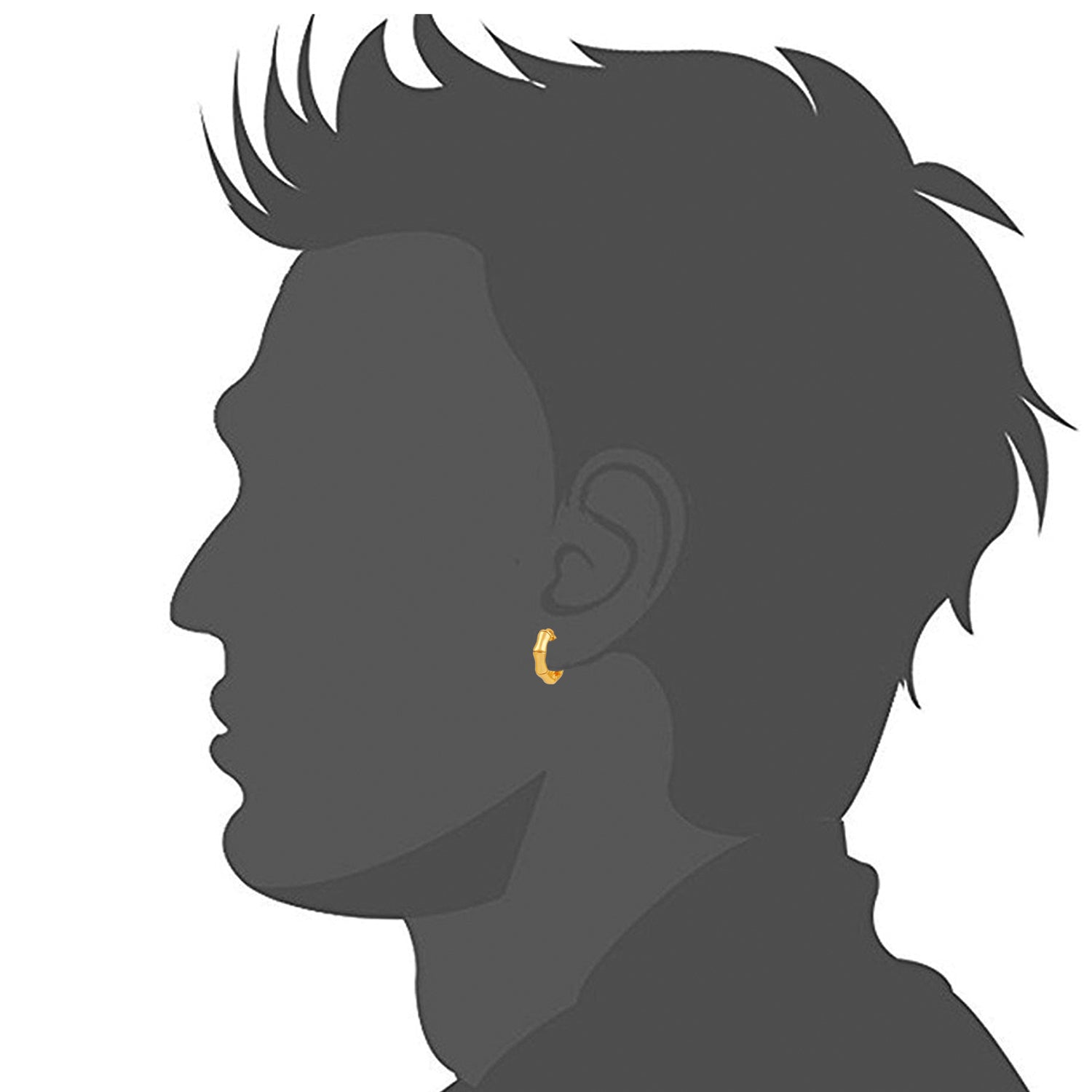 Classic Hoop Bali Single Earring