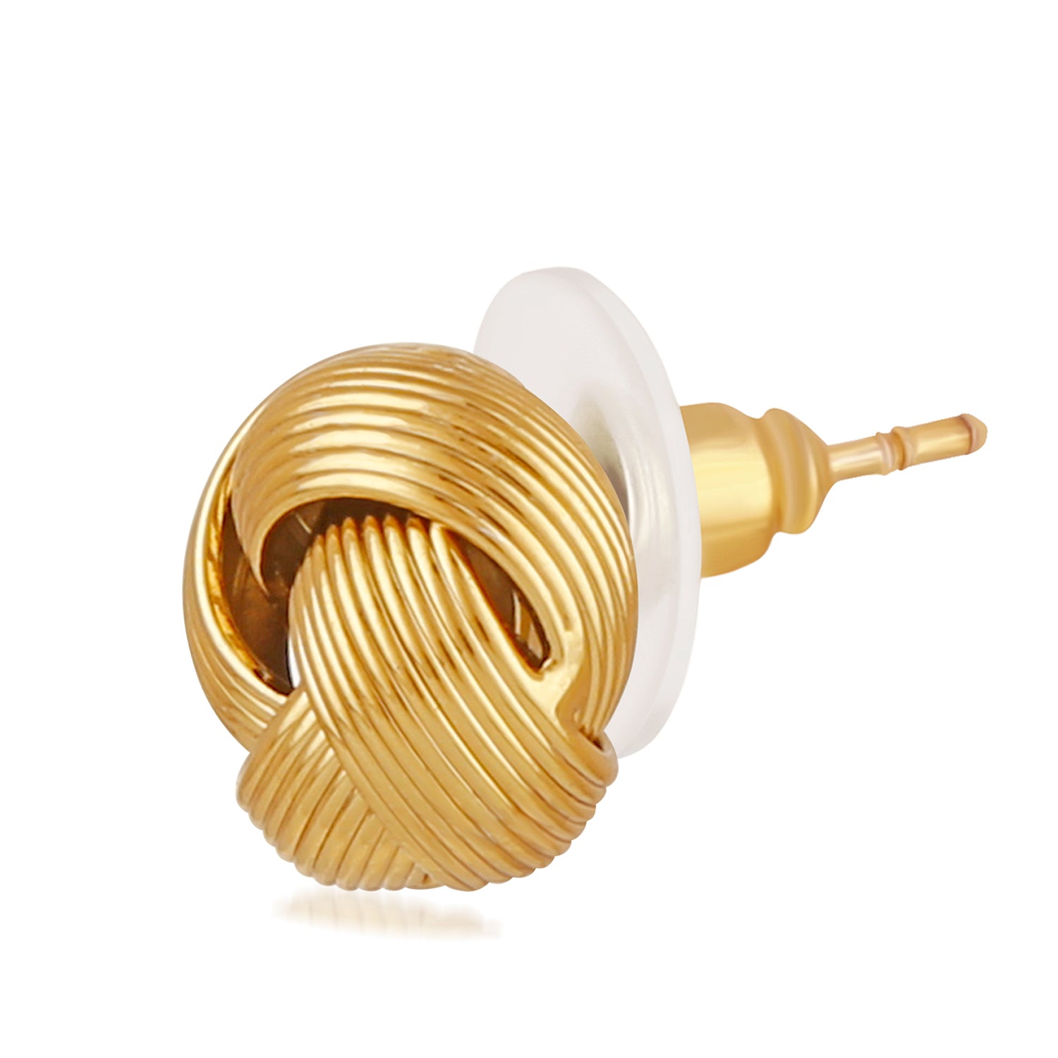 Pair of Push Back Piercing Stud / Tops Single Earring