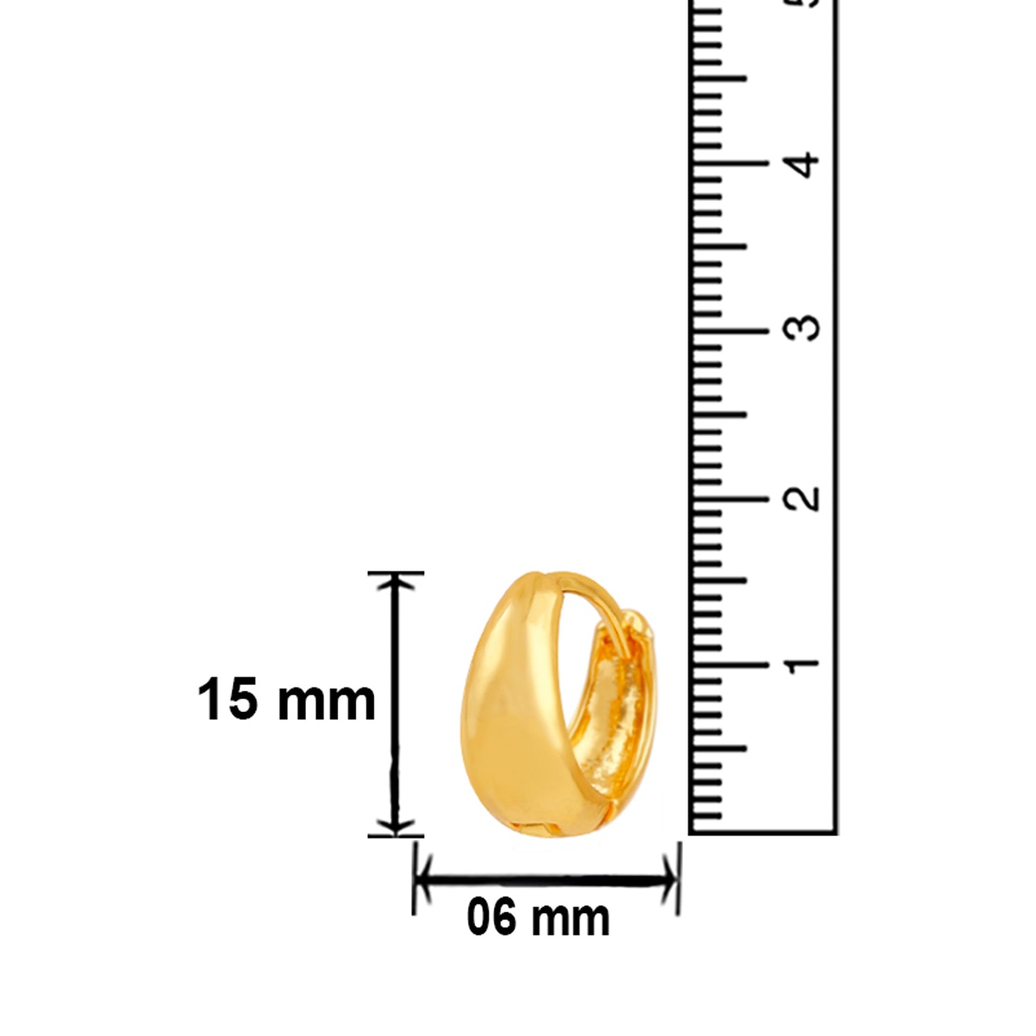 Men Kaju Bali Single Earring