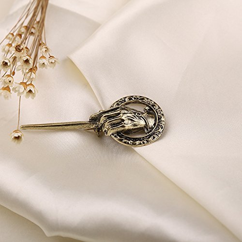 TV Series Inspired Hand Of The King Pin Brooch