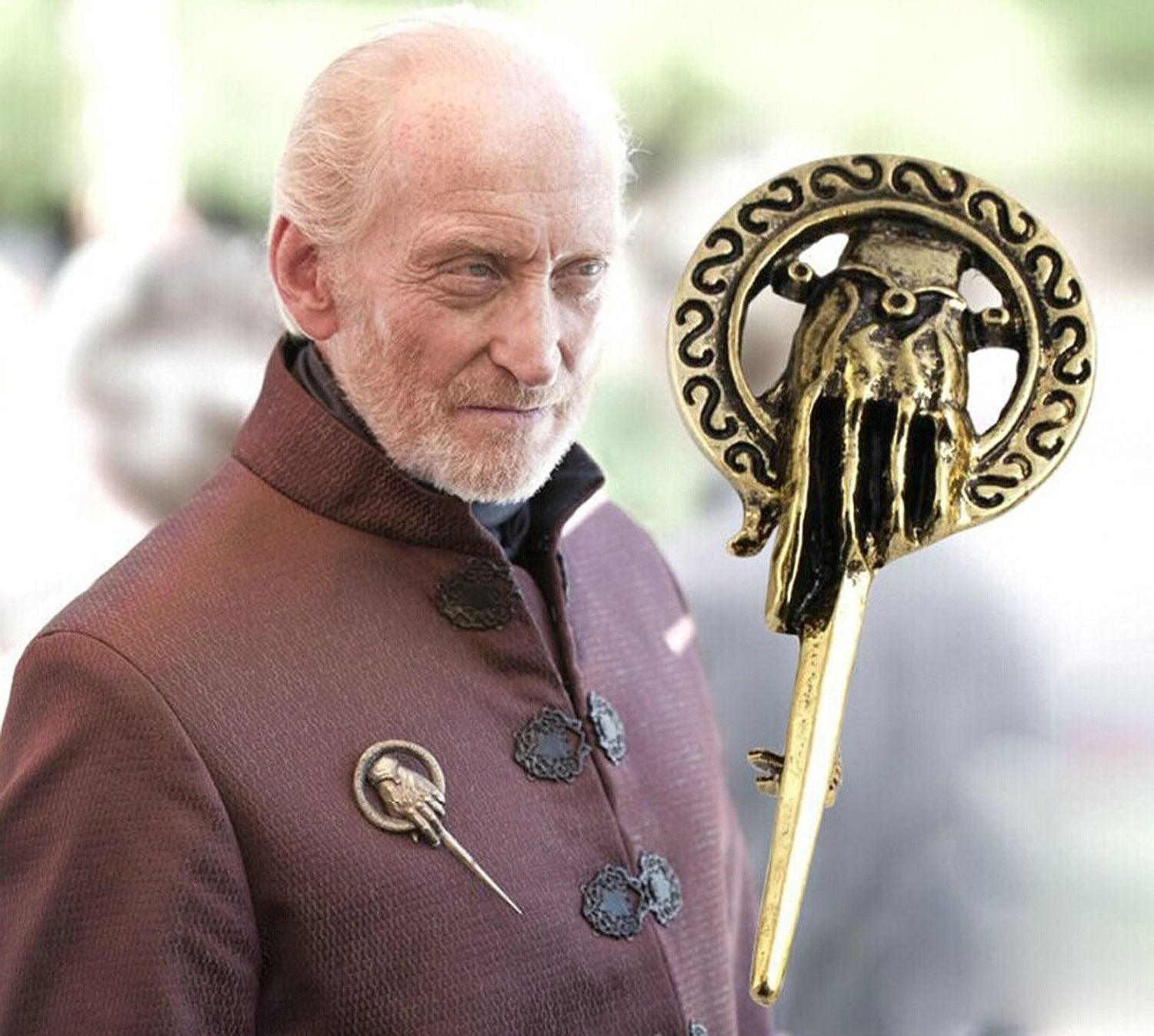 TV Series Inspired Hand Of The King Pin Brooch