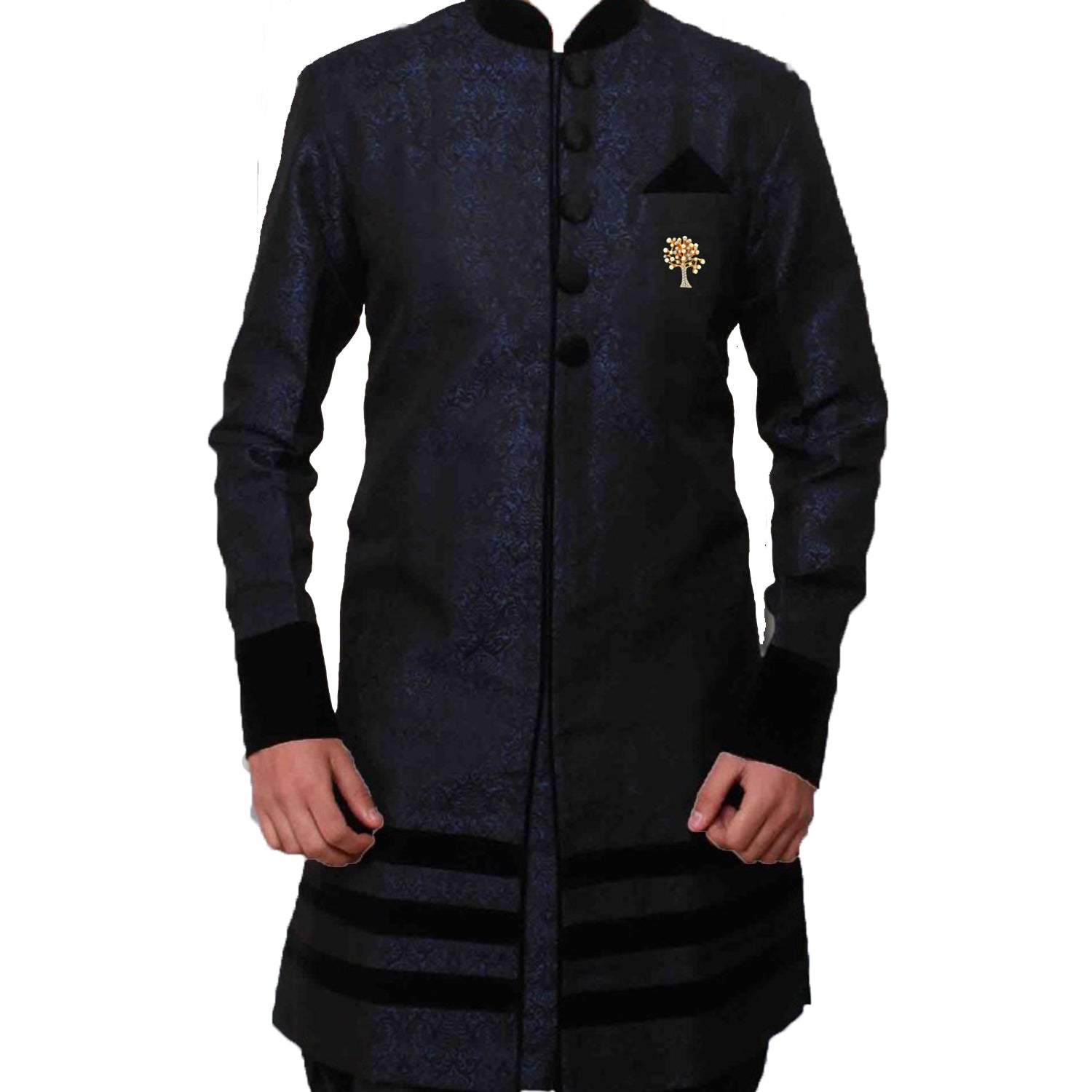 Unisex Decorative Tree Brooch Pin