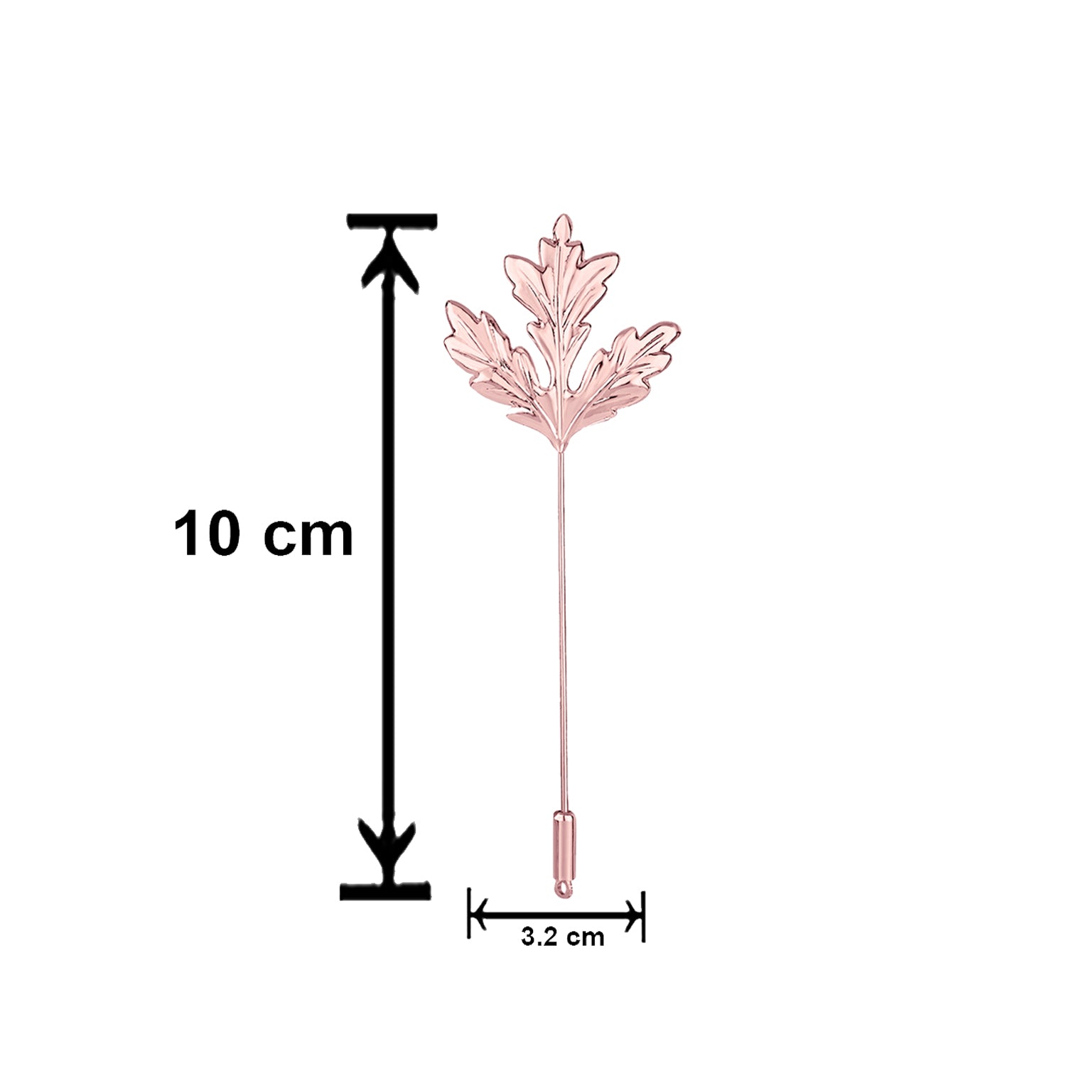 Fashionable Mens Maple Leaf Tree Lapel Stick Brooch Pin