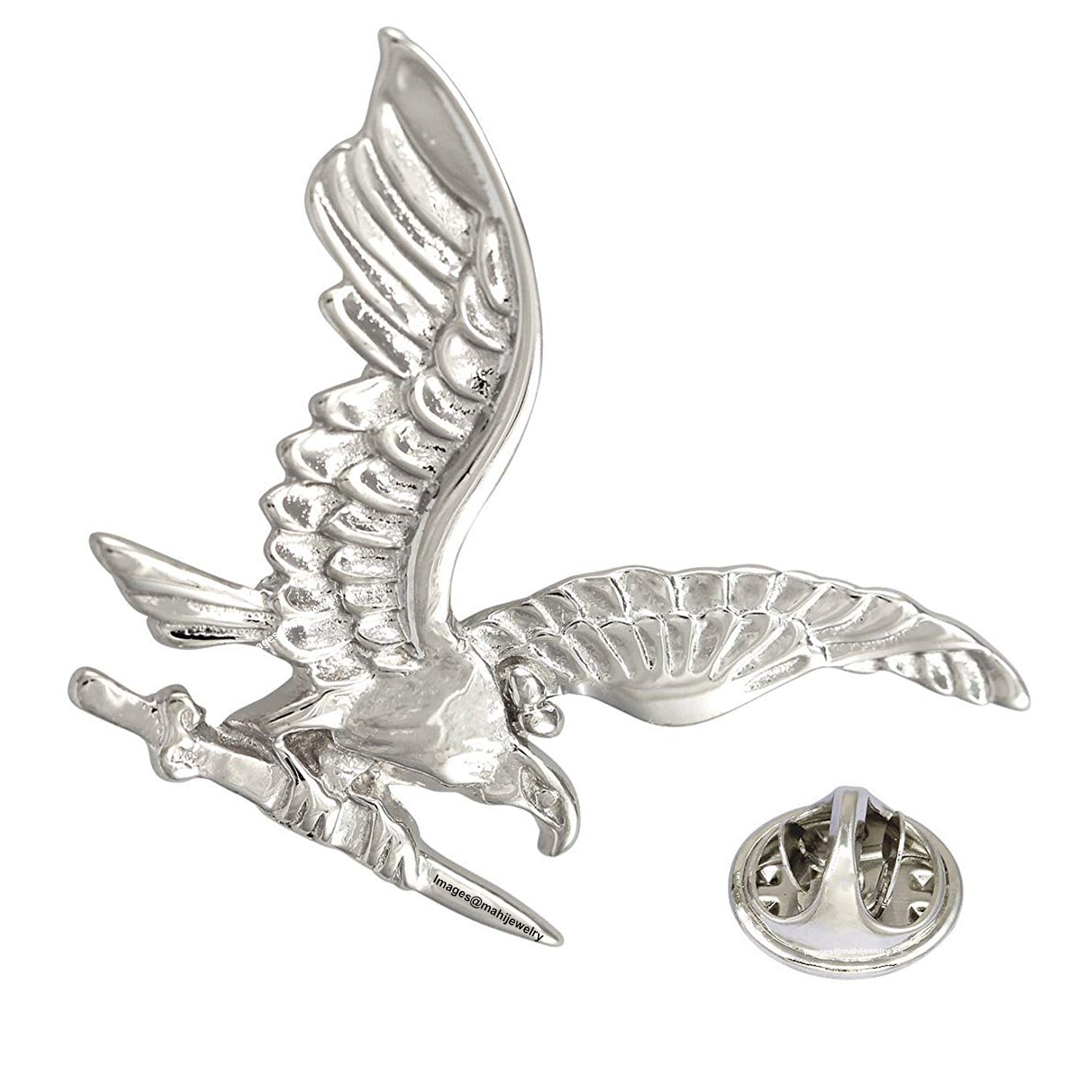 Designer Fashion Stylish Eagle Brooch Lapel Pin