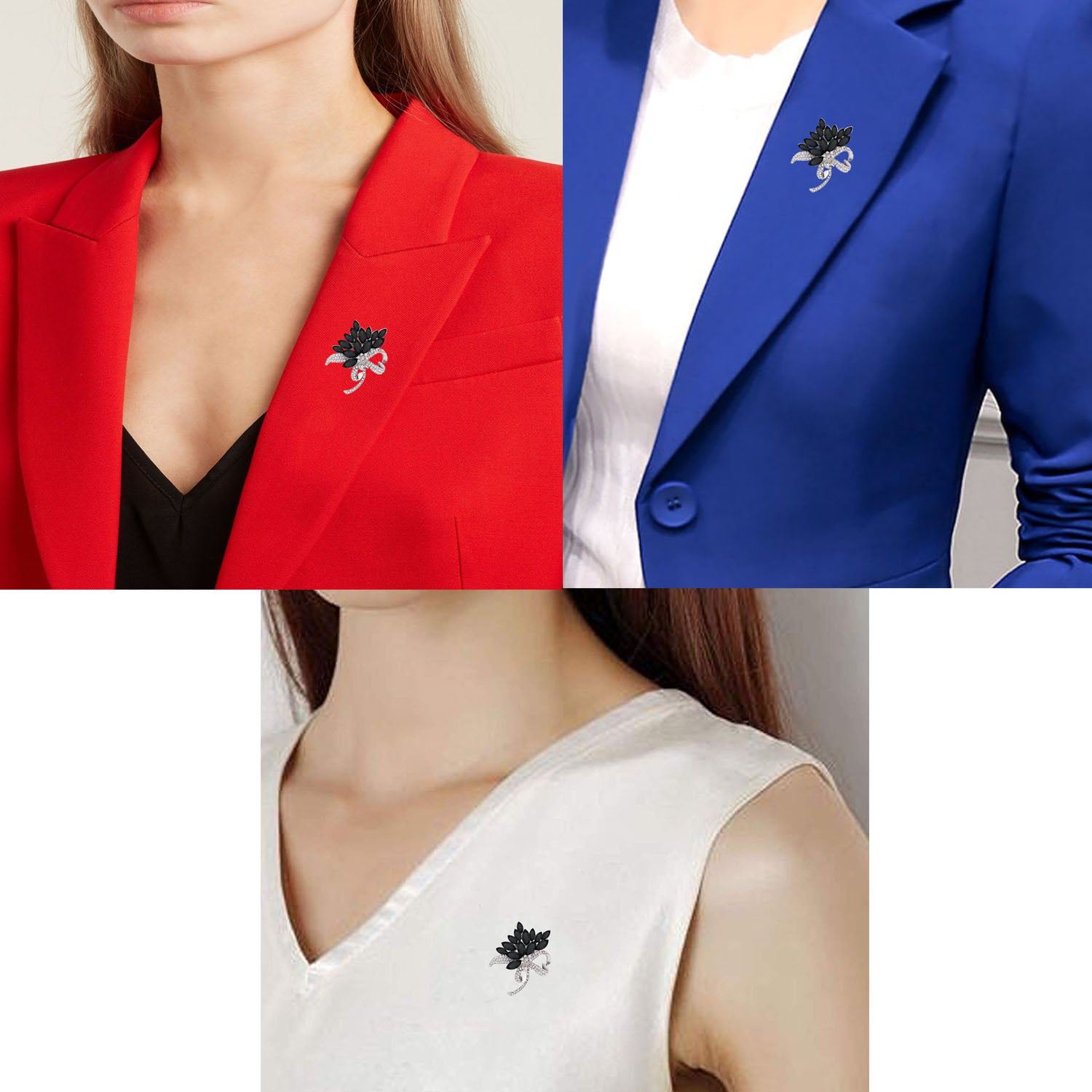 Trendy Floral Shape Brooch