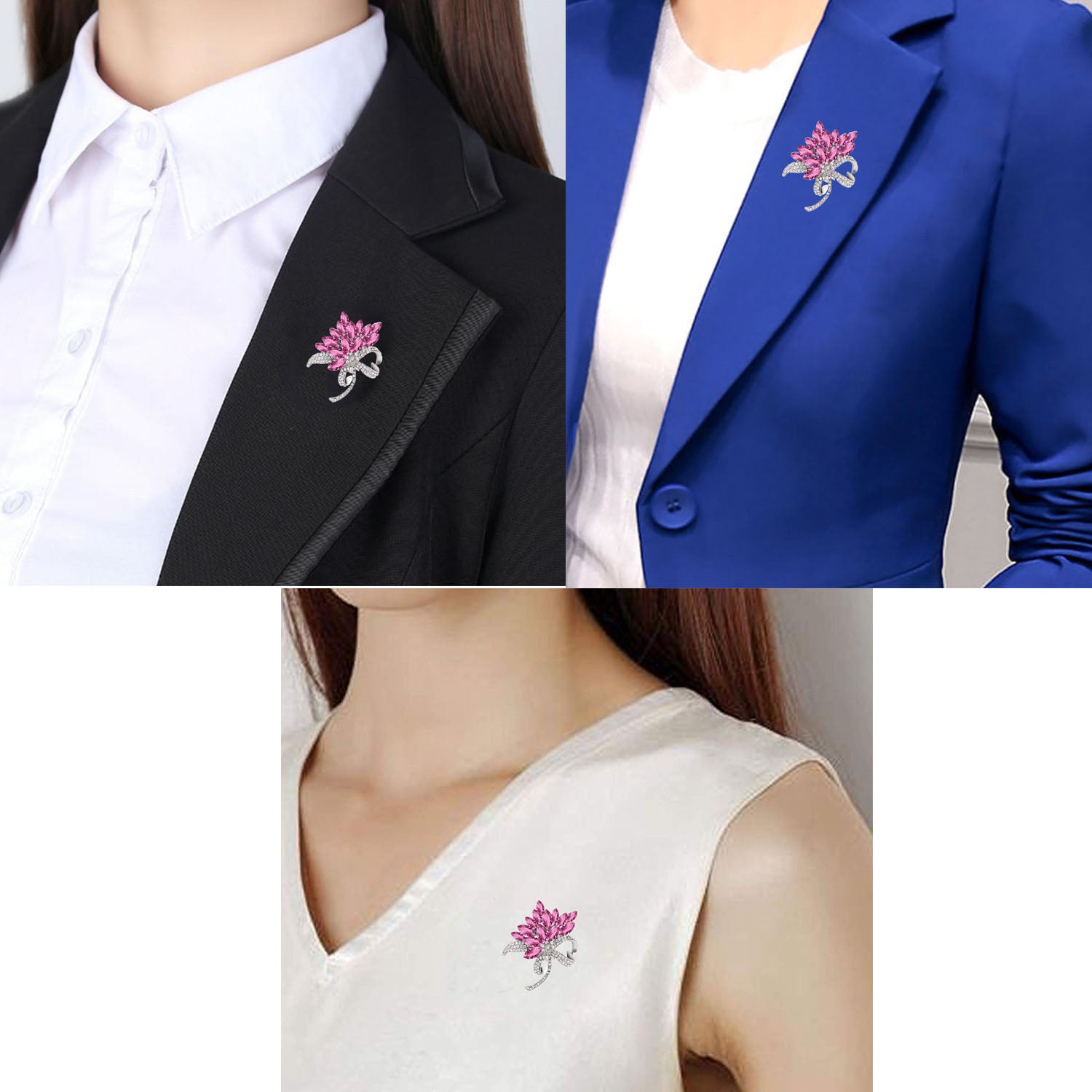 Trendy Floral Shape Brooch