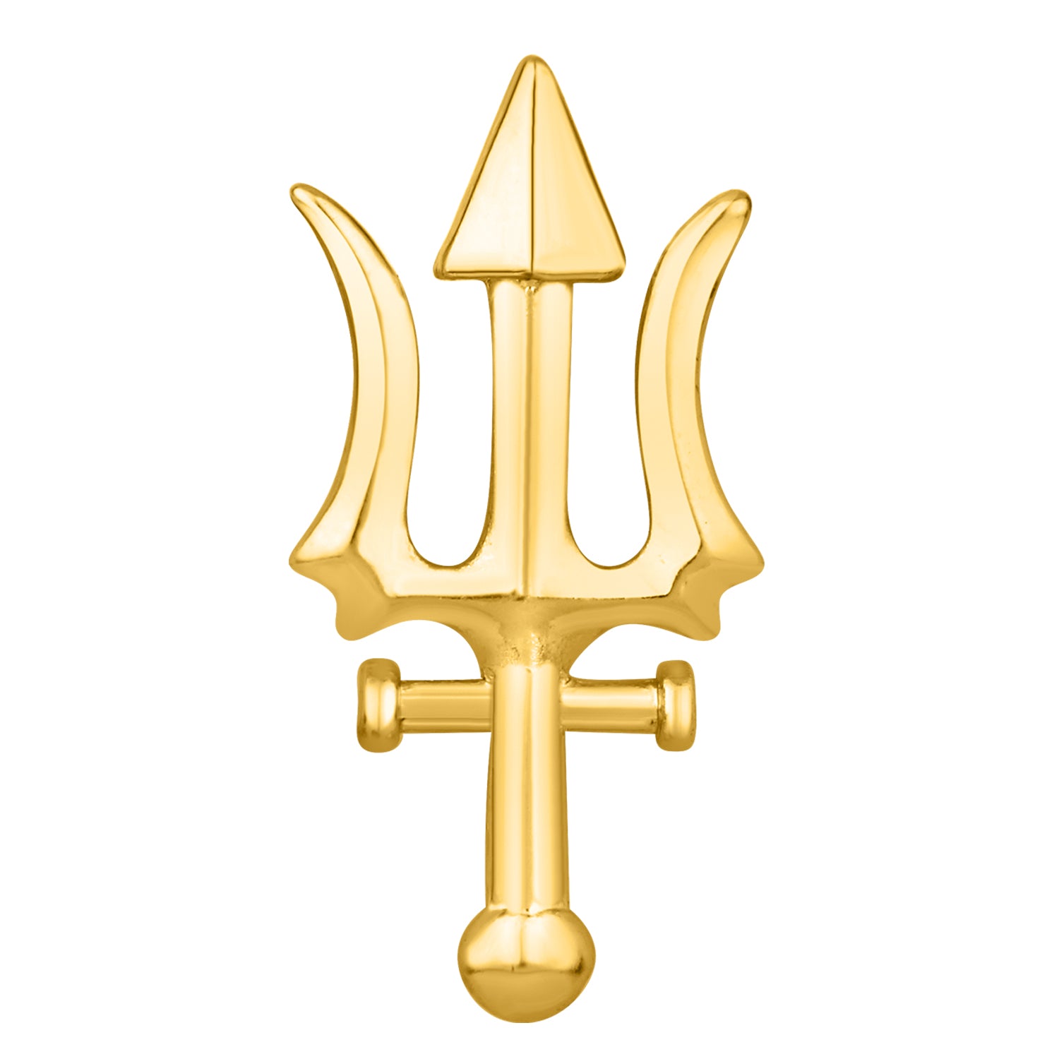 Mahadev Shiva Trishul Designer Brooch