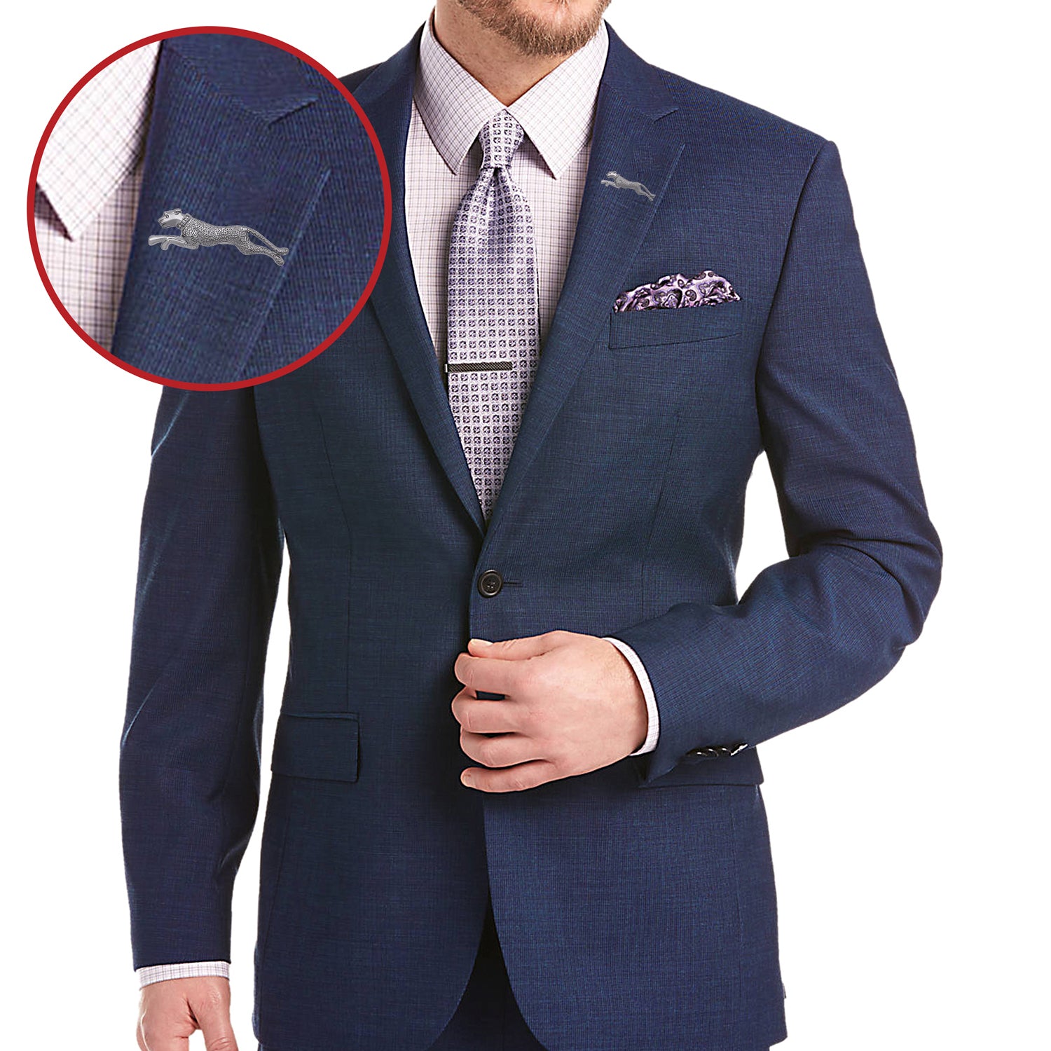 Jaguar Shaped Brooch