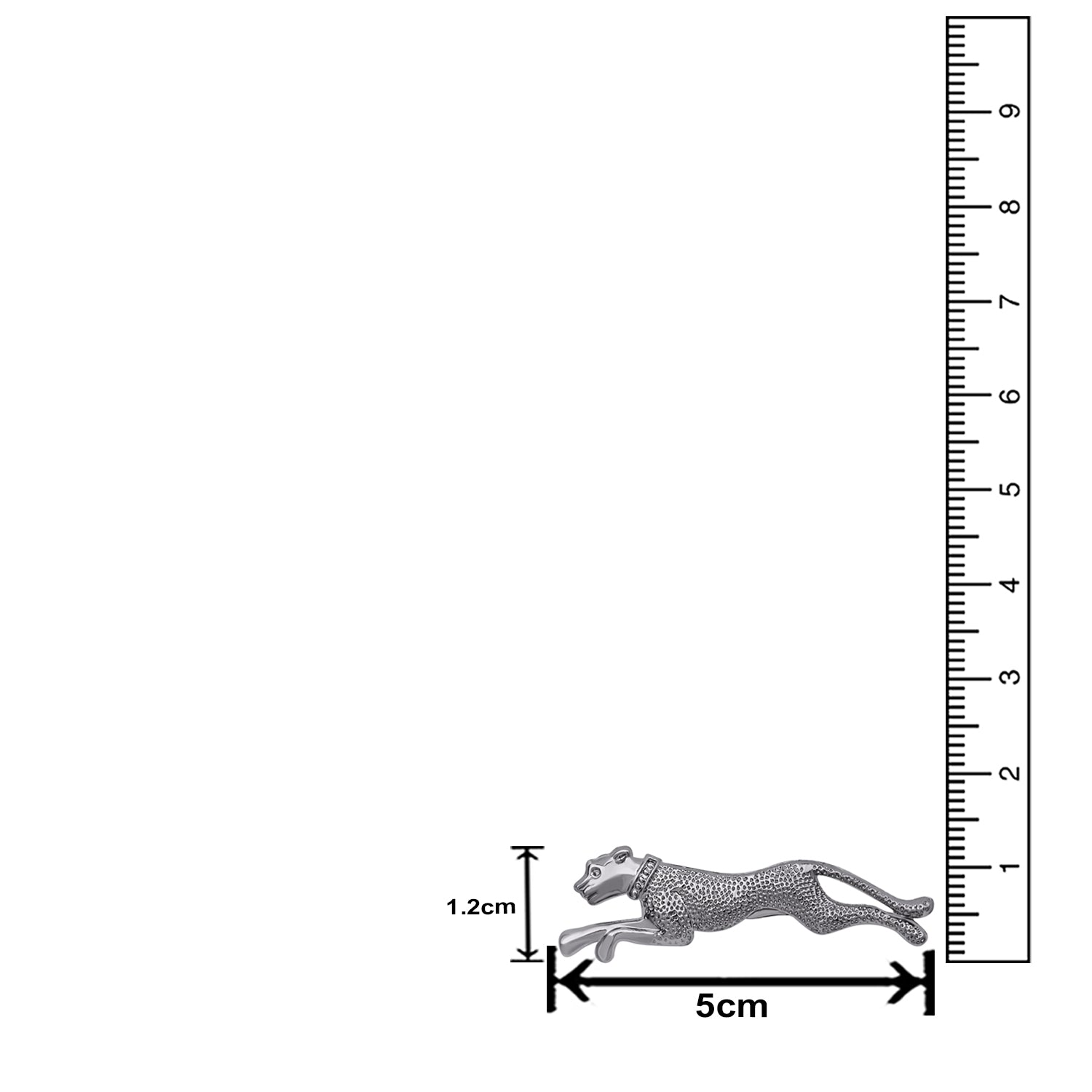 Jaguar Shaped Brooch