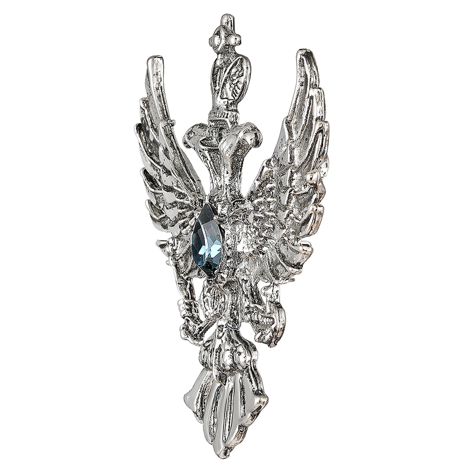 Dual Head Eagle Brooch