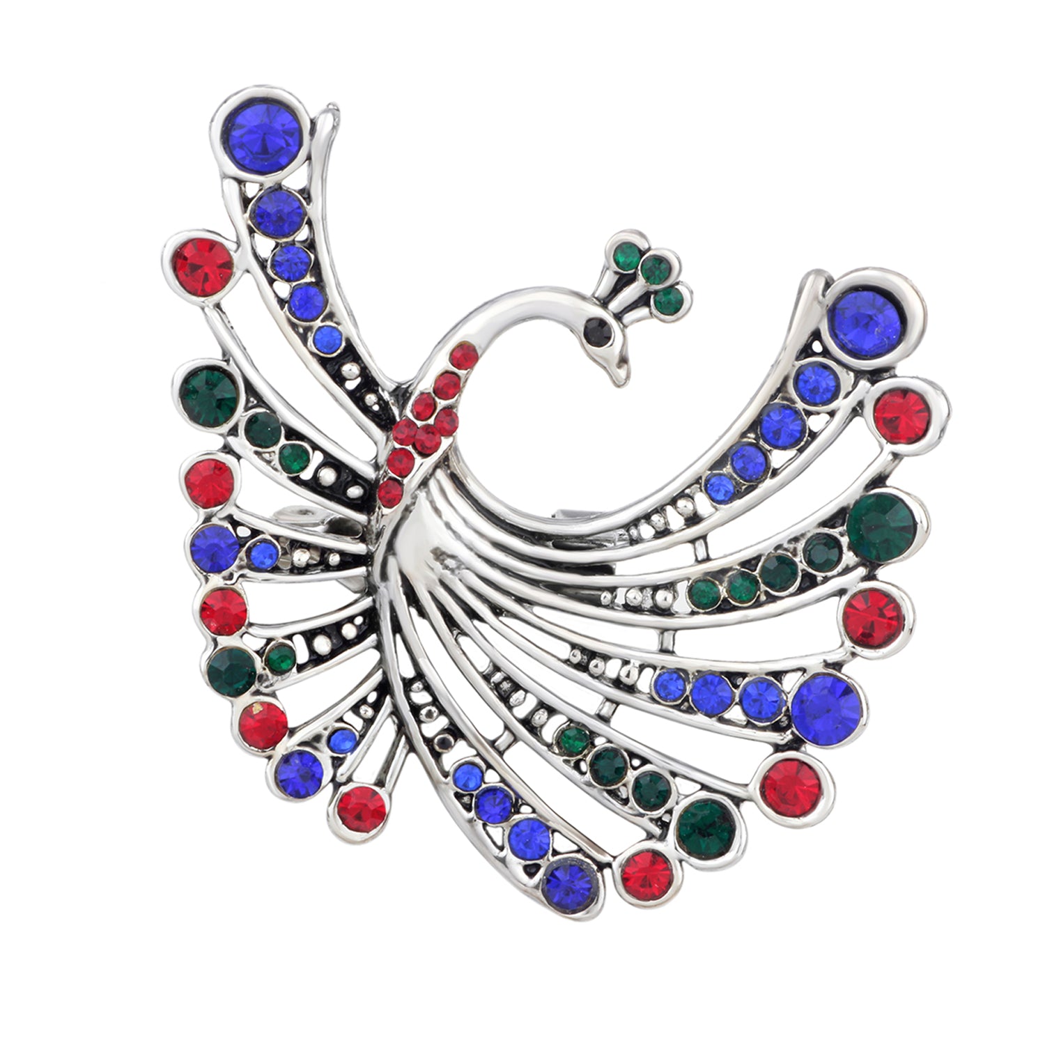 Flying Peacock Shape Brooch