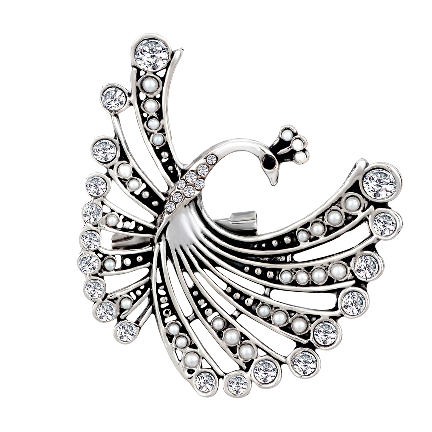 Flying Peacock Shape Brooch