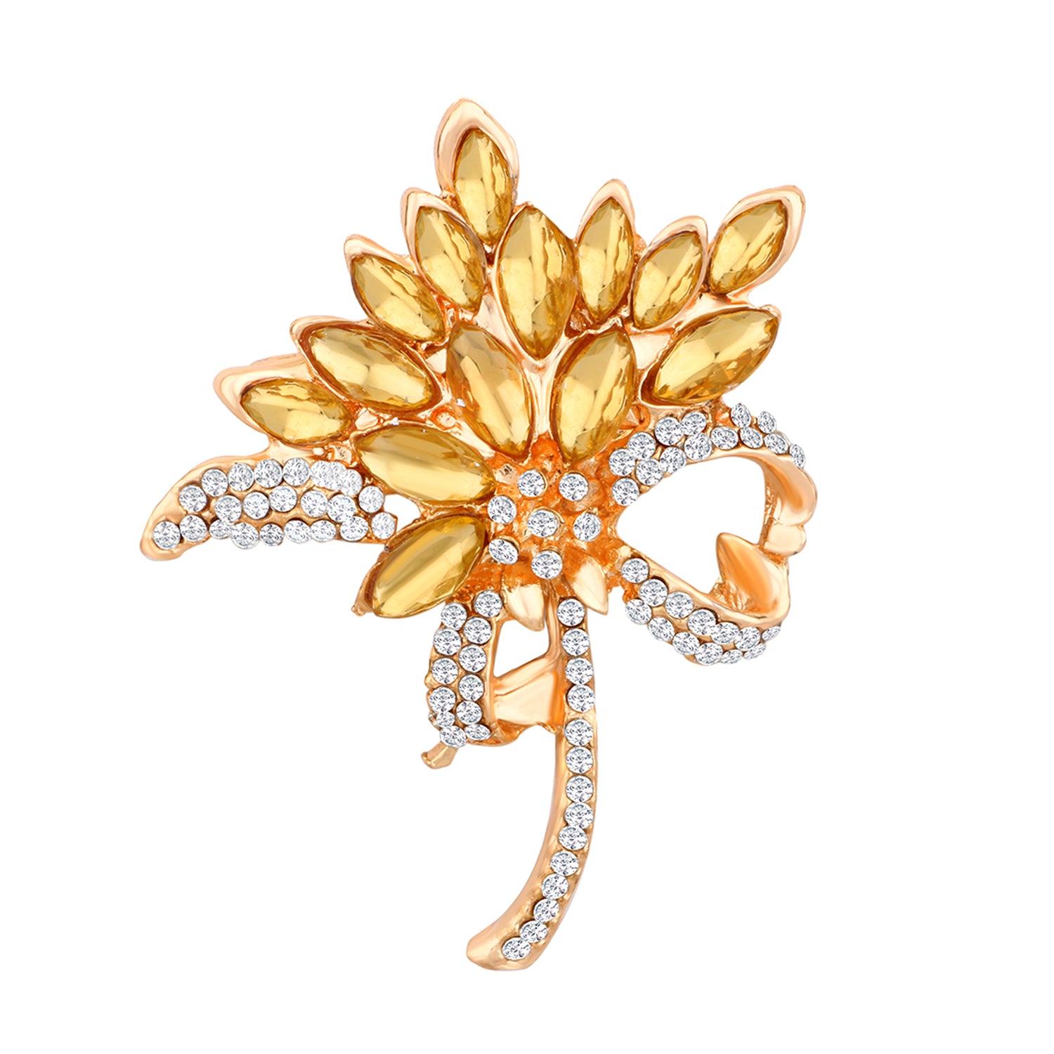 Trendy Floral Shape Brooch
