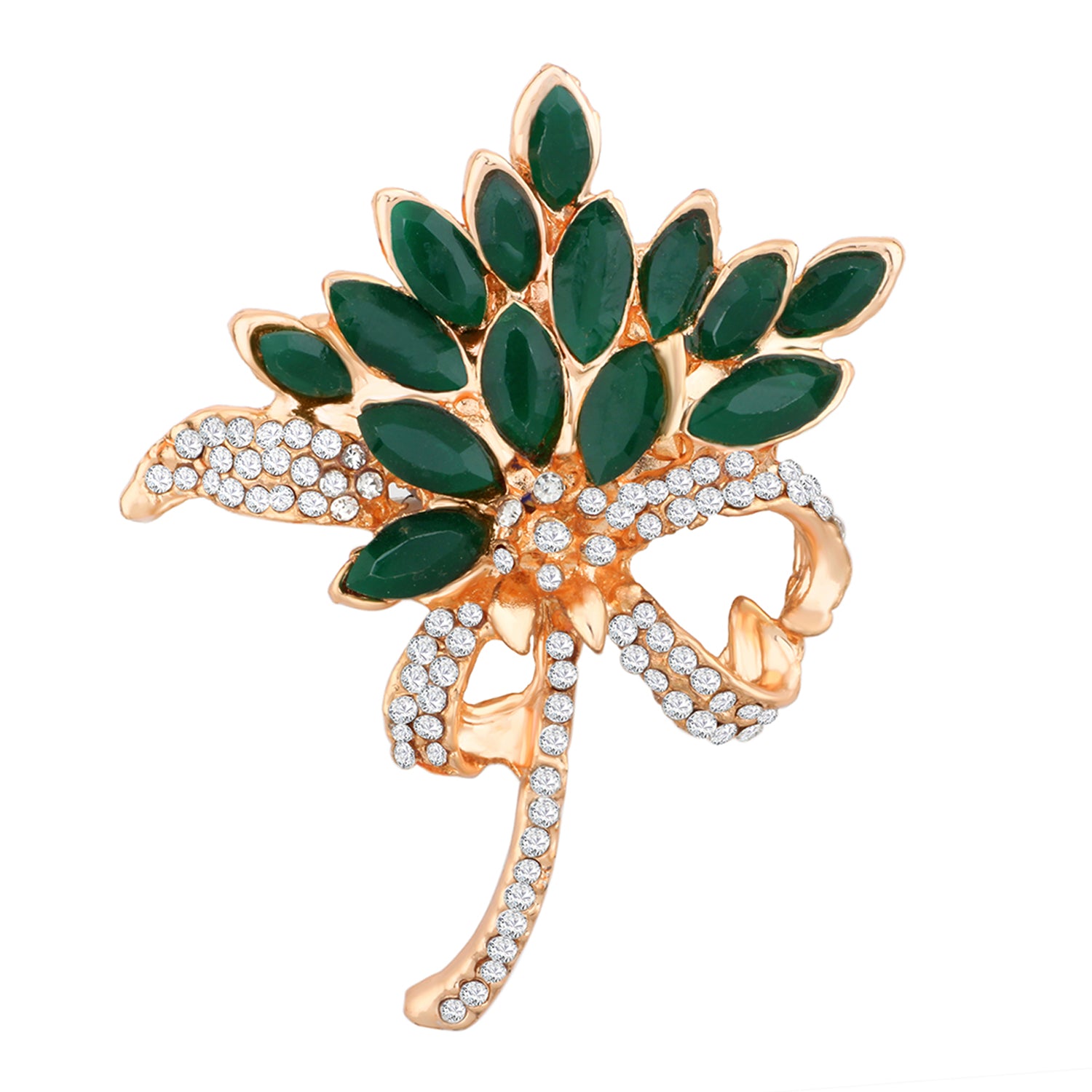 Trendy Floral Shape Brooch