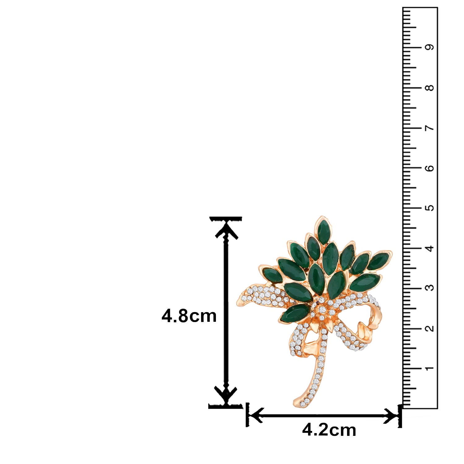 Trendy Floral Shape Brooch