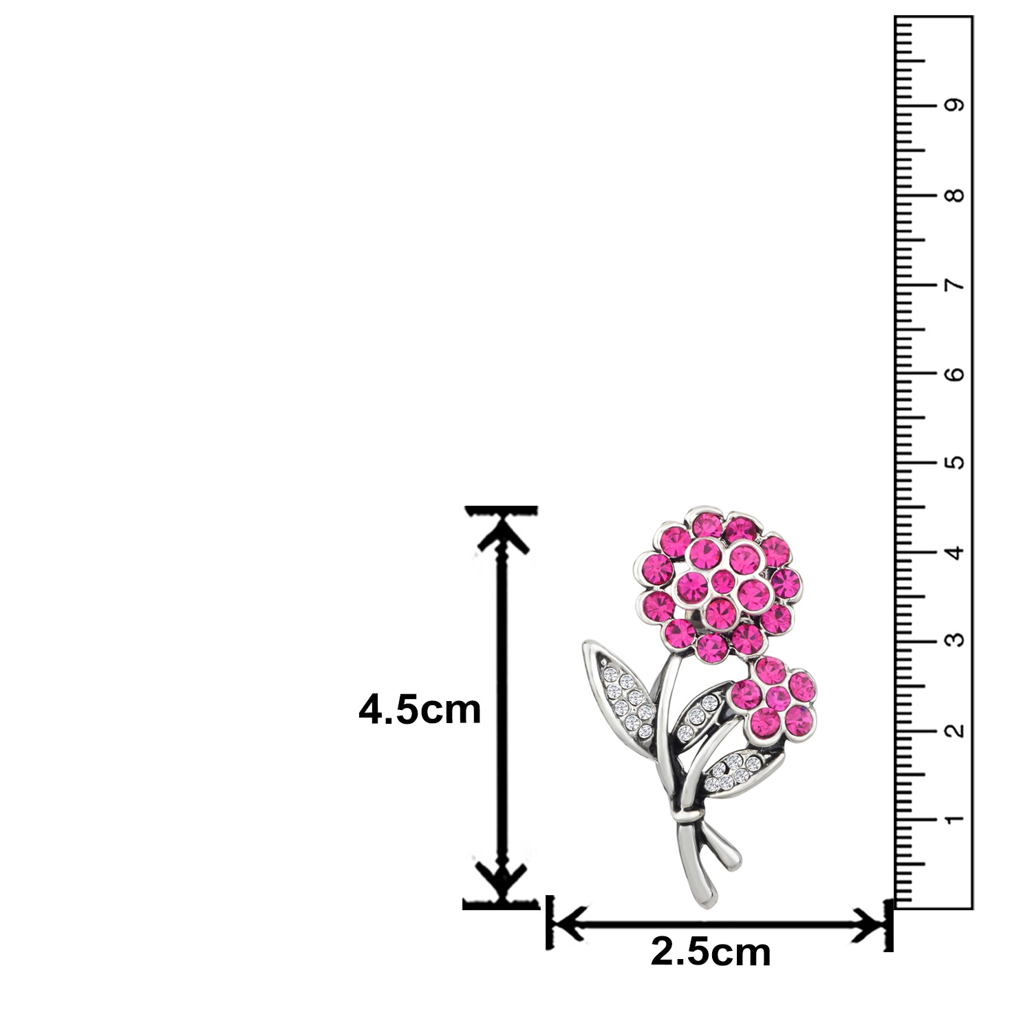 Floral Brooch Pin