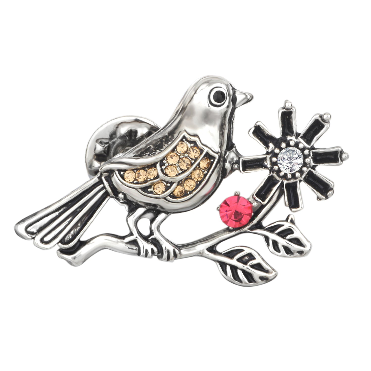 Sparrow Design Brooch