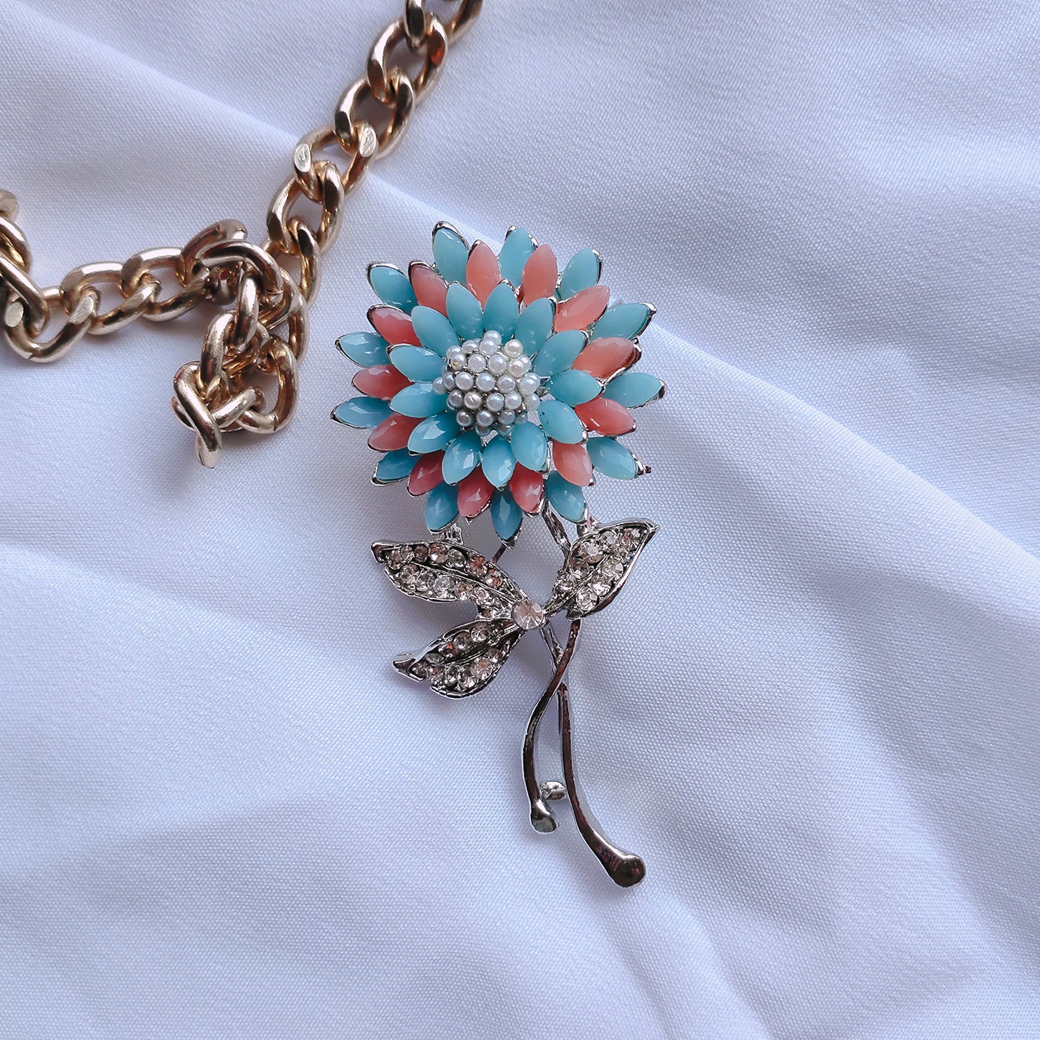 Sunflower Brooch / Lapel Pin