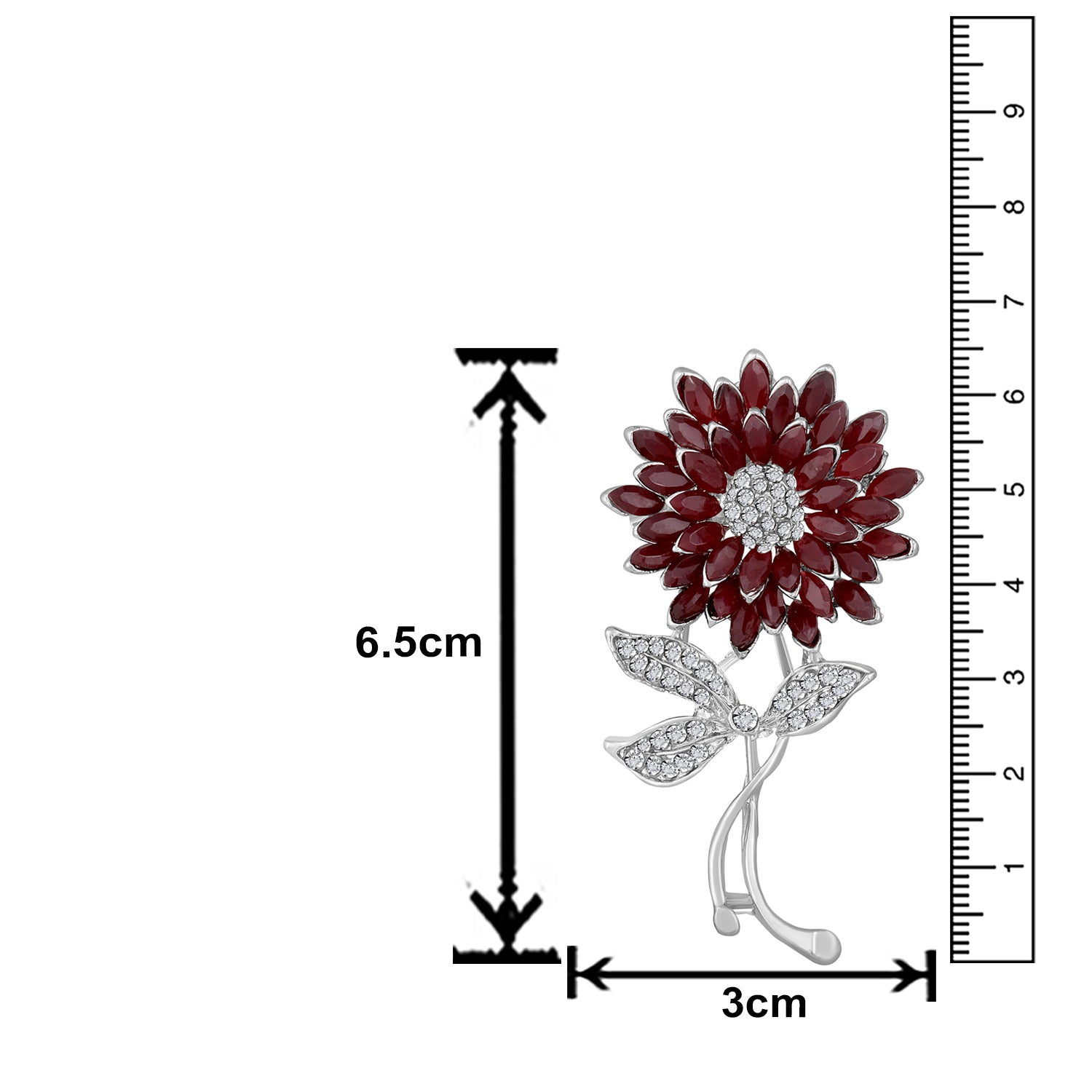 Sunflower Brooch / Lapel Pin