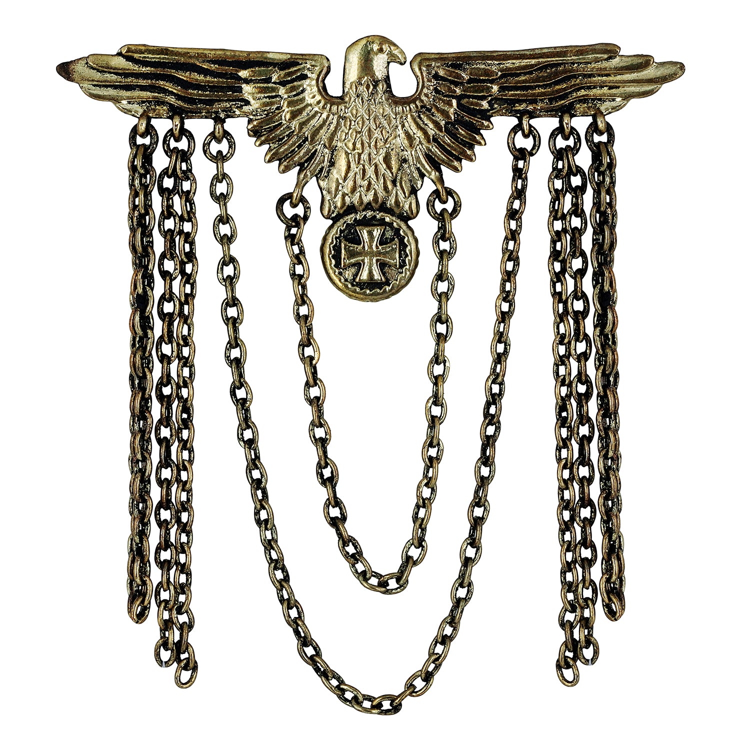 Flying Eagle Chain Shervani Brooch