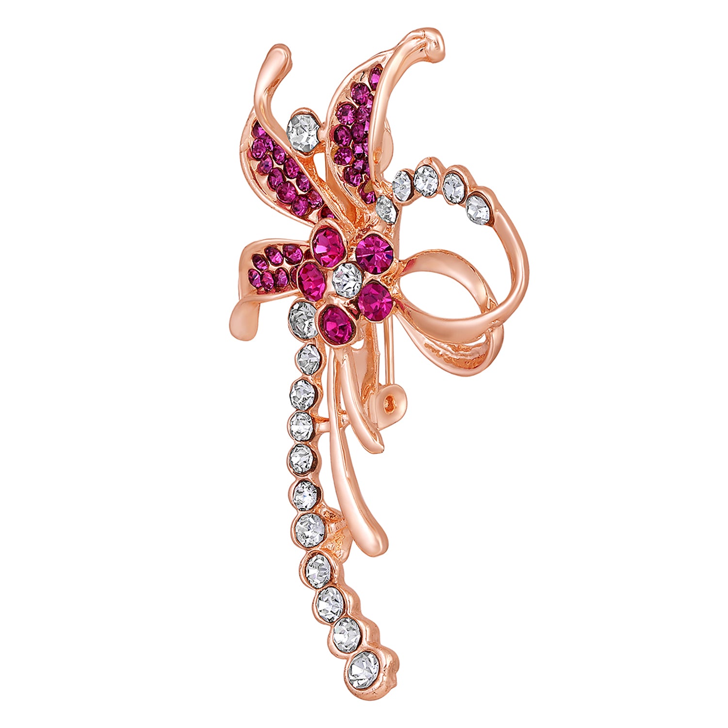 Trendy Floral Brooch / Saree Pin