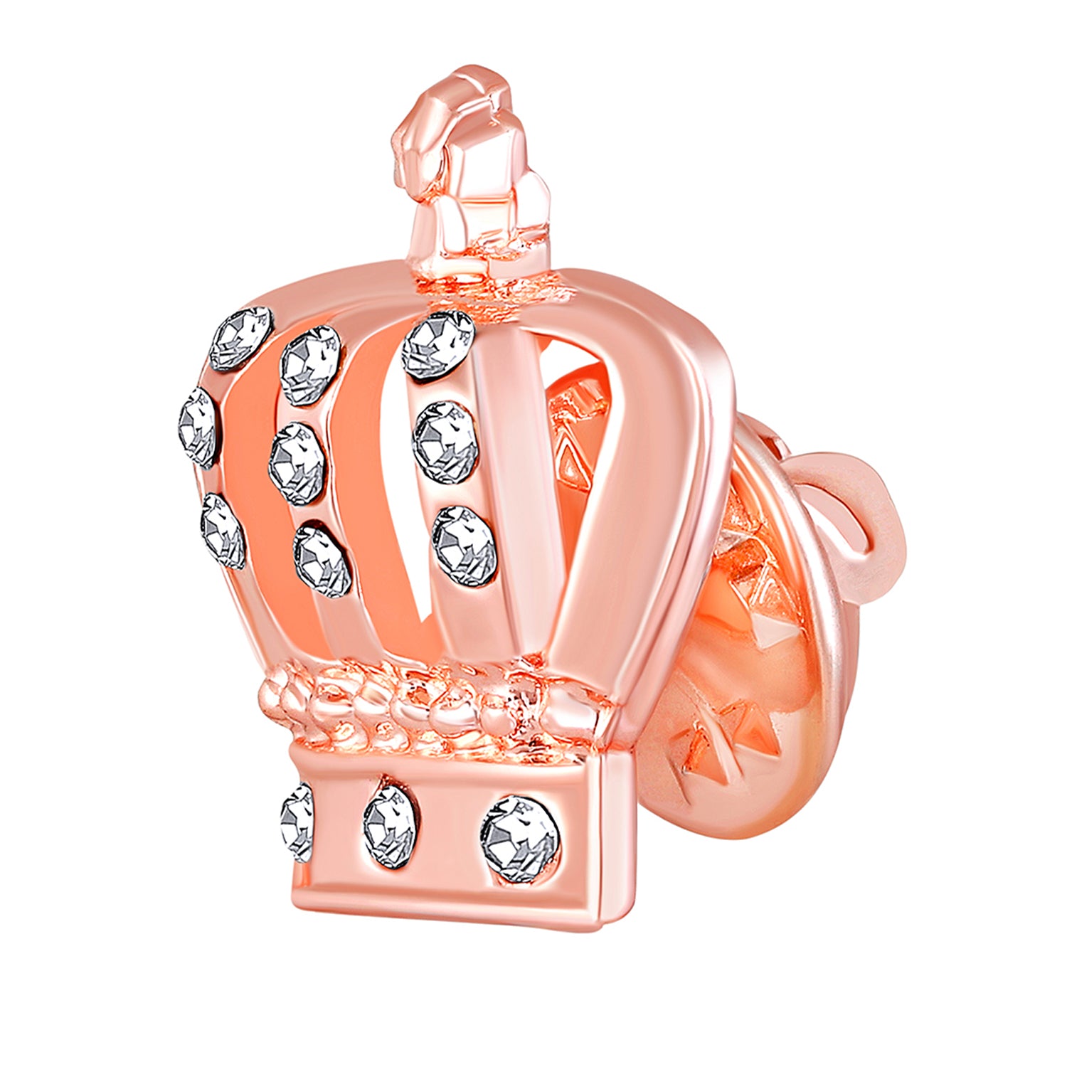 Stunning Crystal Crown Brooch