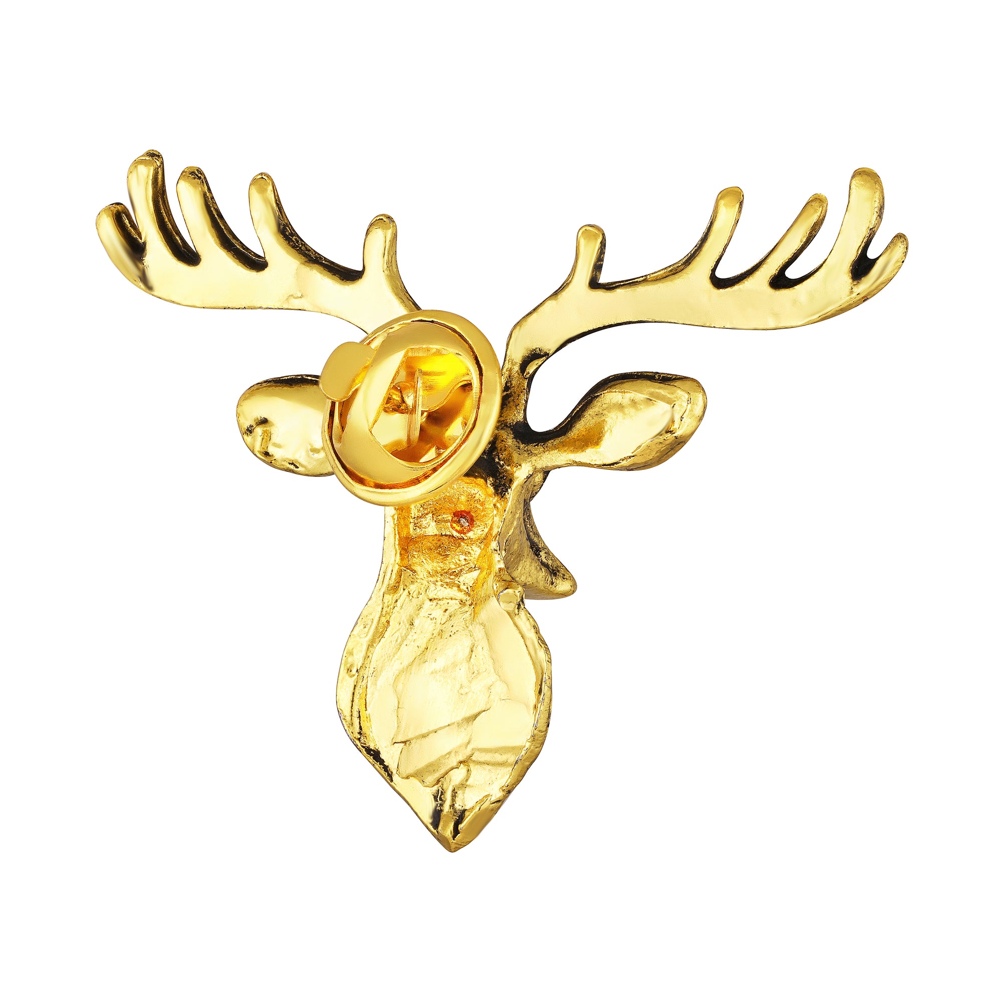 Classic Deer-Shaped Wedding Lapel Pin / Brooch