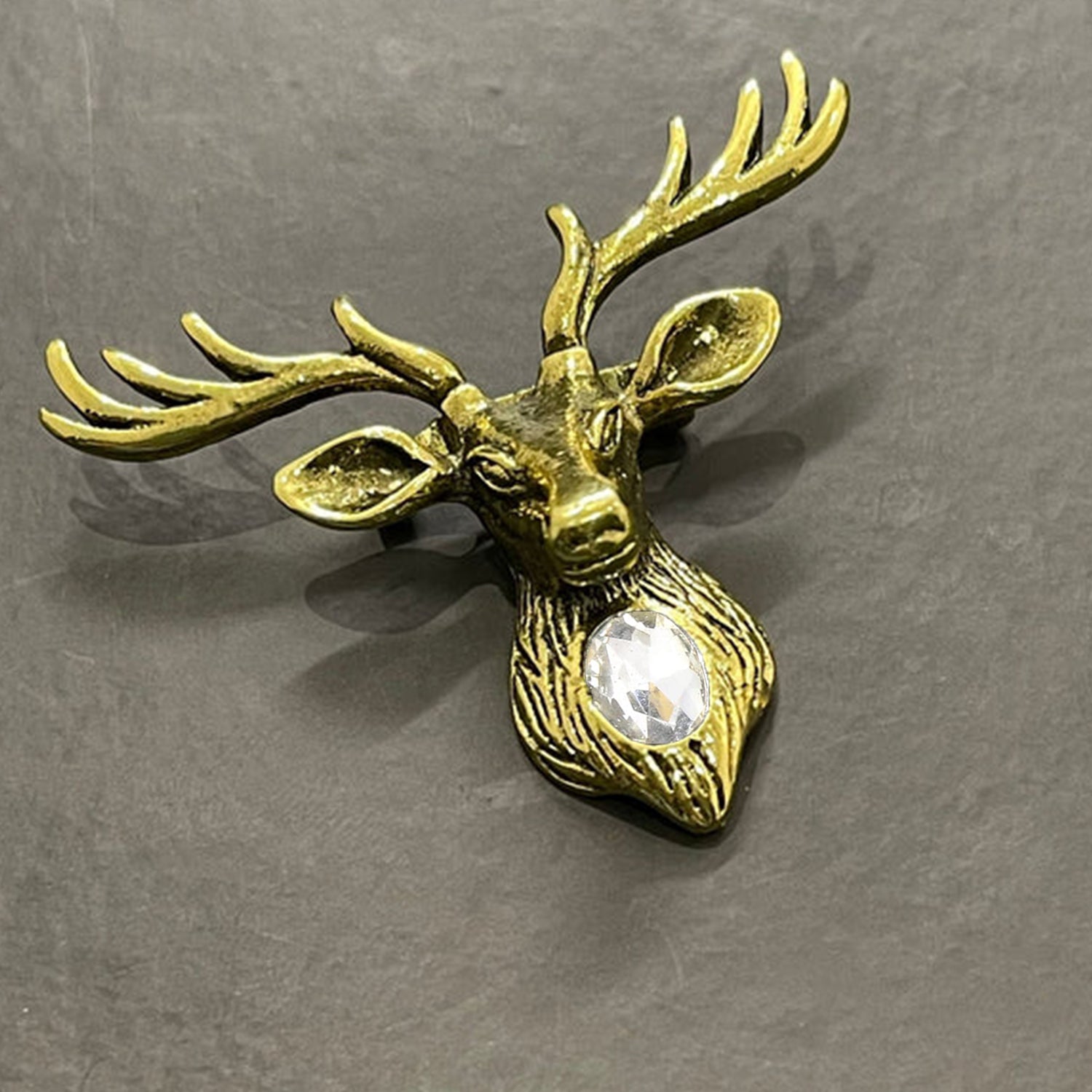 Classic Deer-Shaped Wedding Lapel Pin / Brooch