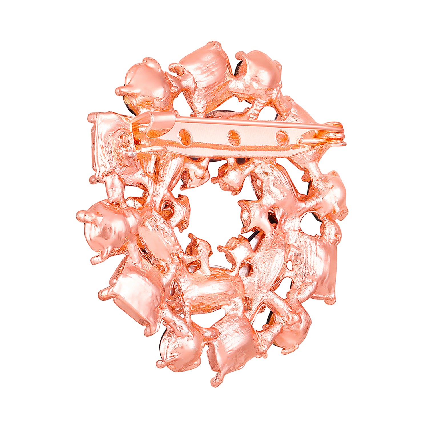 Glamours Sapphire Blue Saree Pin / Wedding Brooch