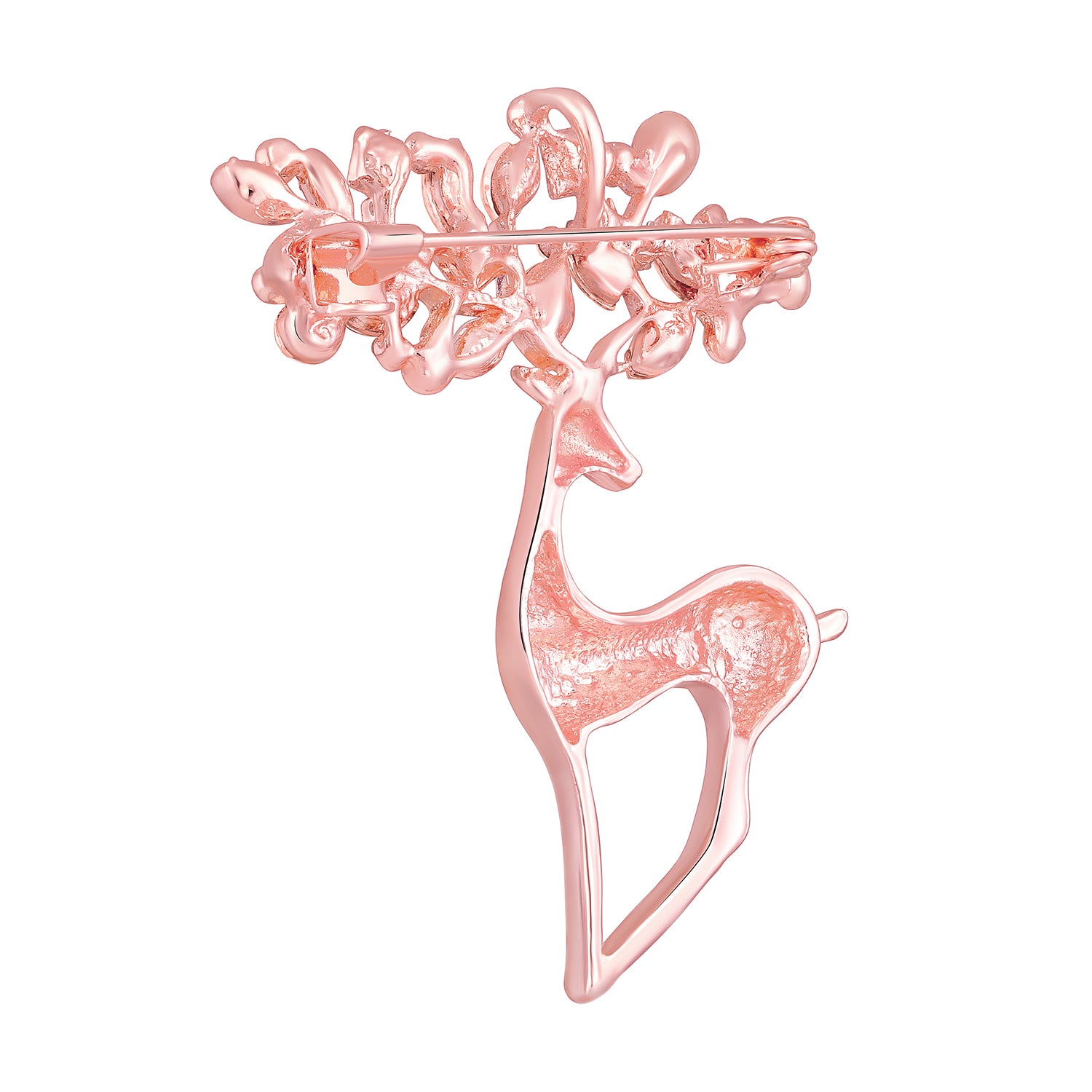 Cute Deer-Shaped Saree Pin / Wedding Brooch