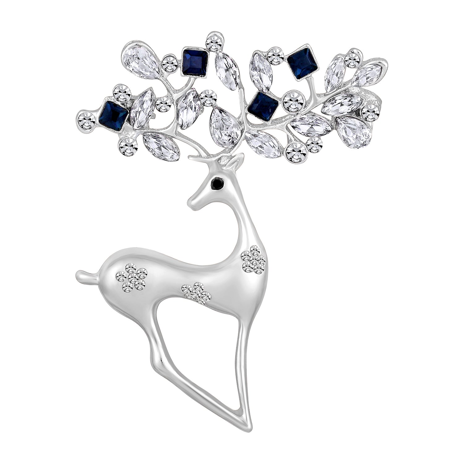 Cute Deer-Shaped Saree Pin / Wedding Brooch