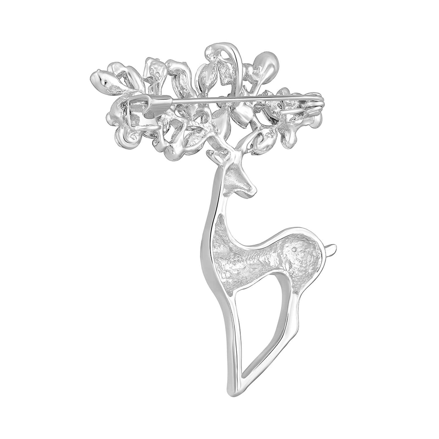 Cute Deer-Shaped Saree Pin / Wedding Brooch