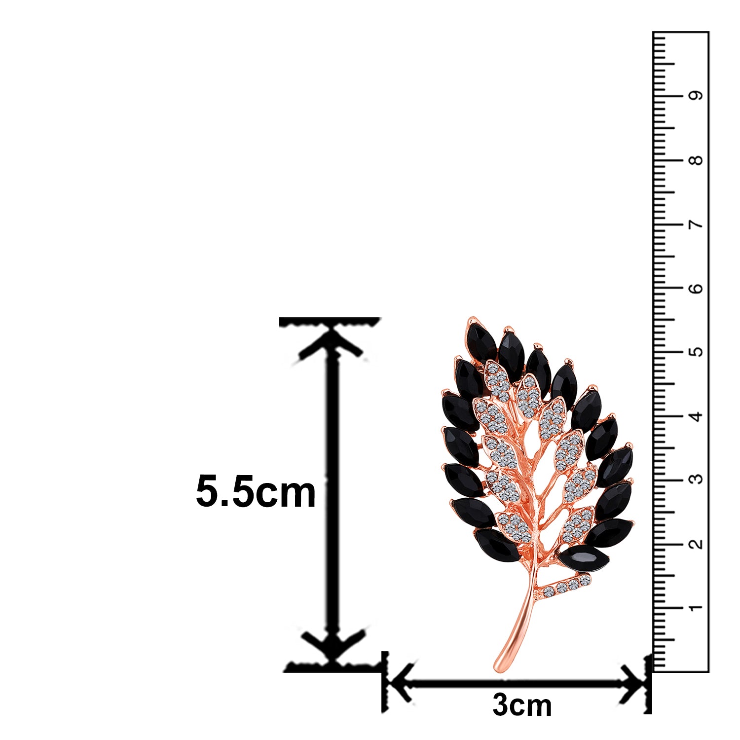 Leaf Shape Brooch / Lapel Pin