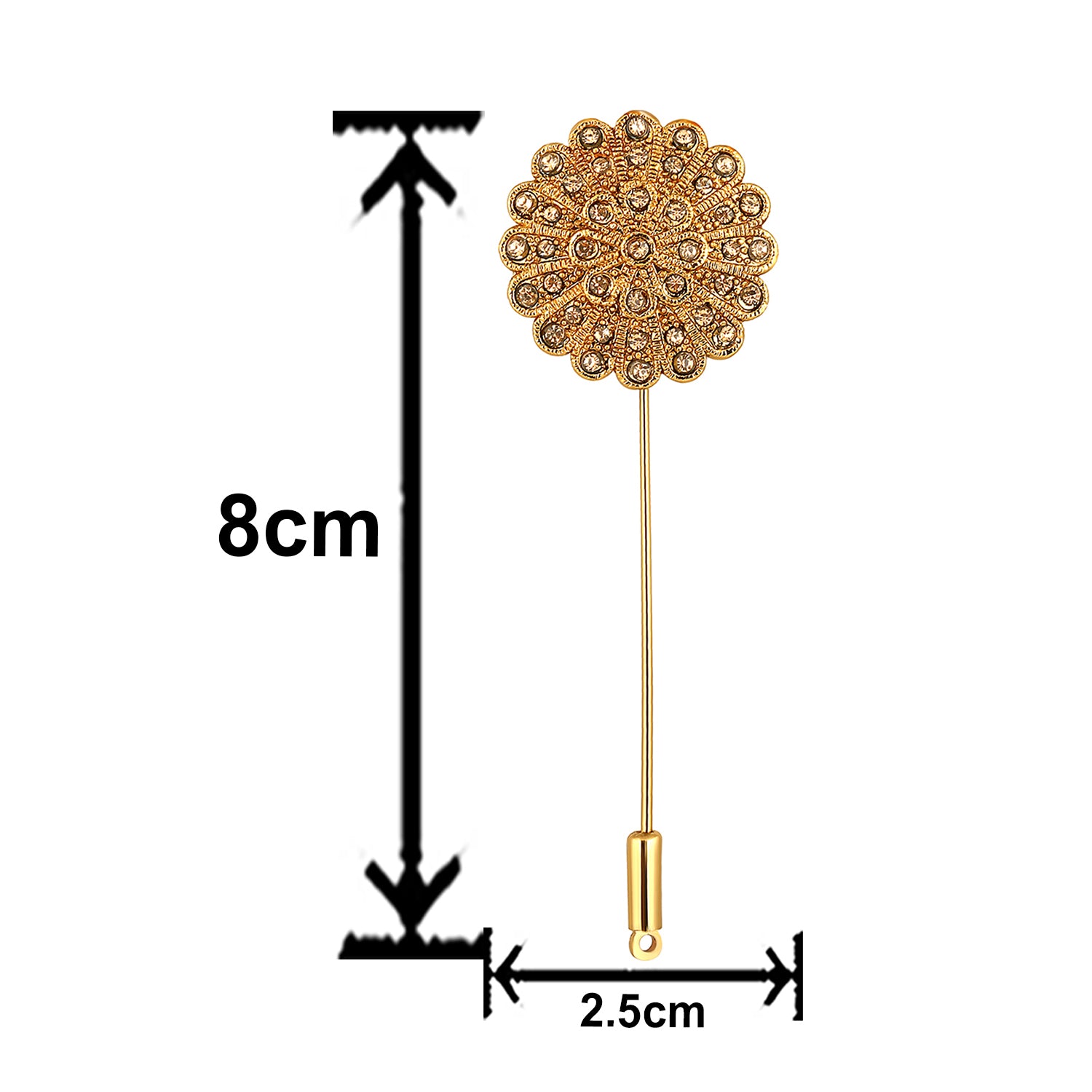 Floral Shape Brooch / Lapel Pin