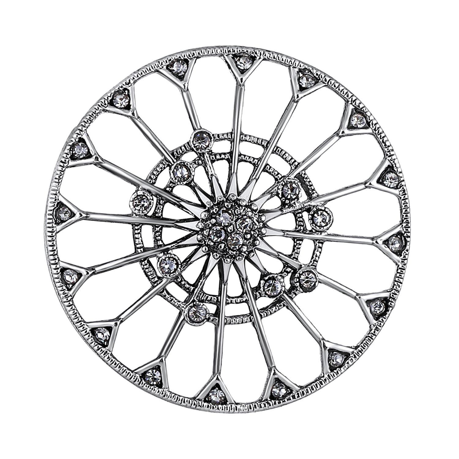 Round Brooch / Saree Pin