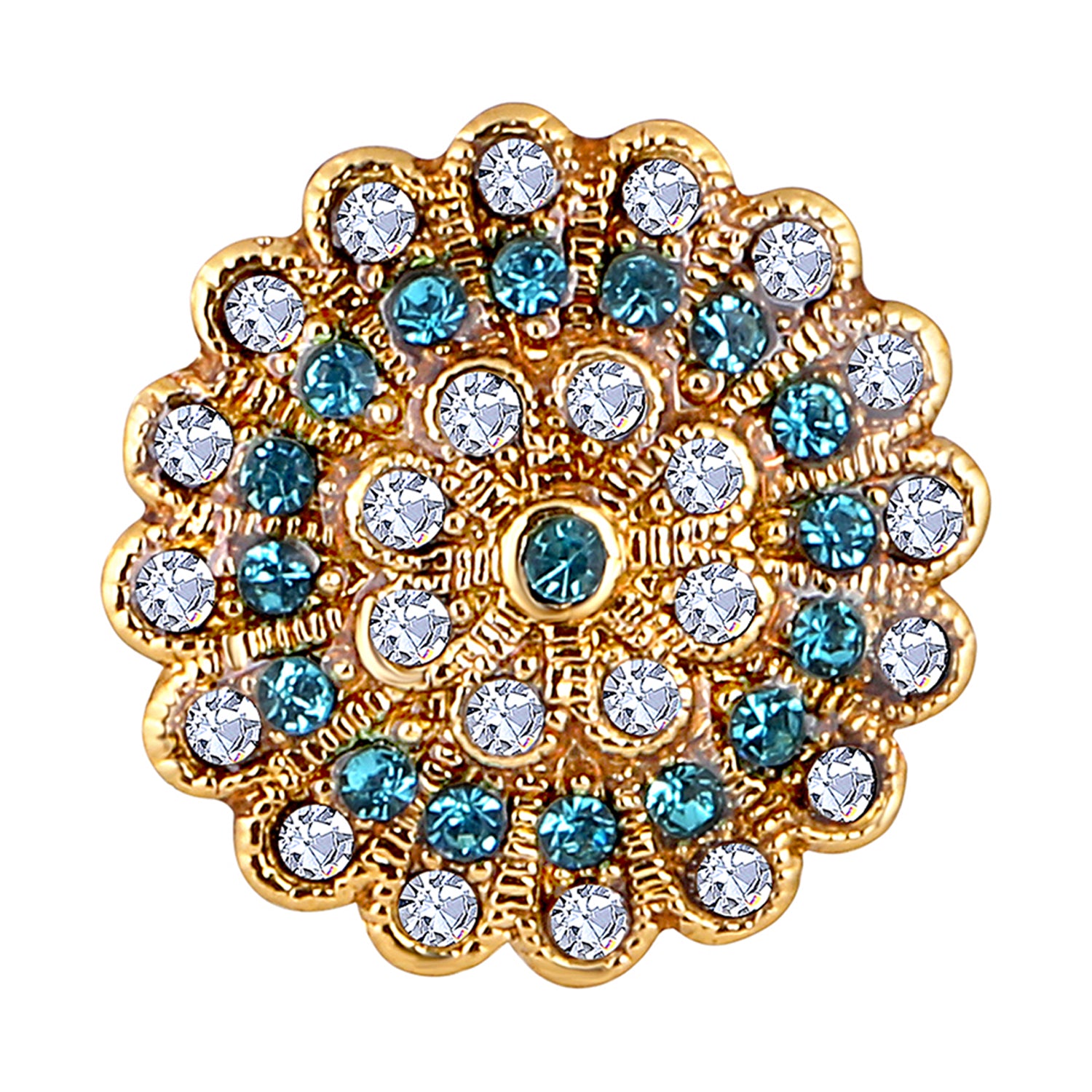 Floral Brooch / Saree Pin