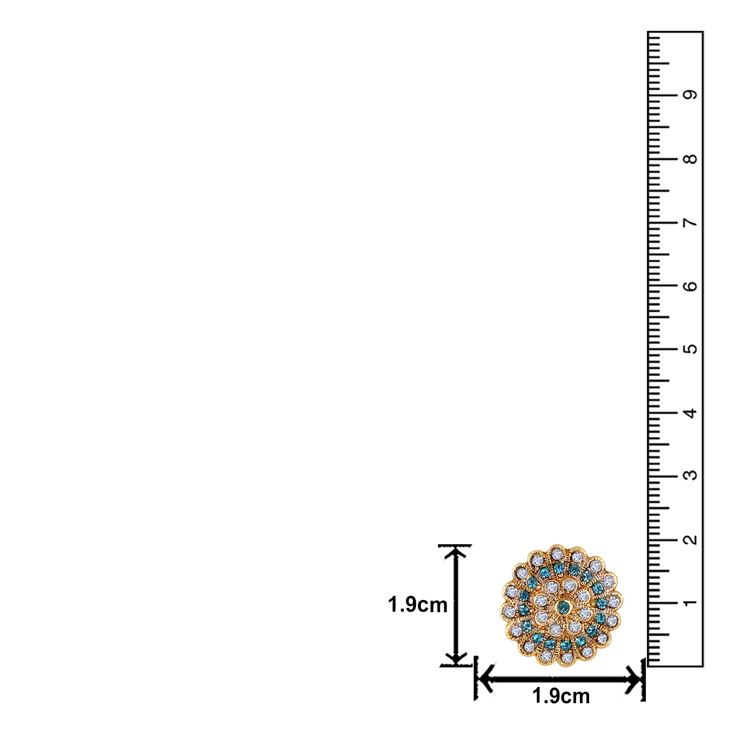 Floral Brooch / Saree Pin