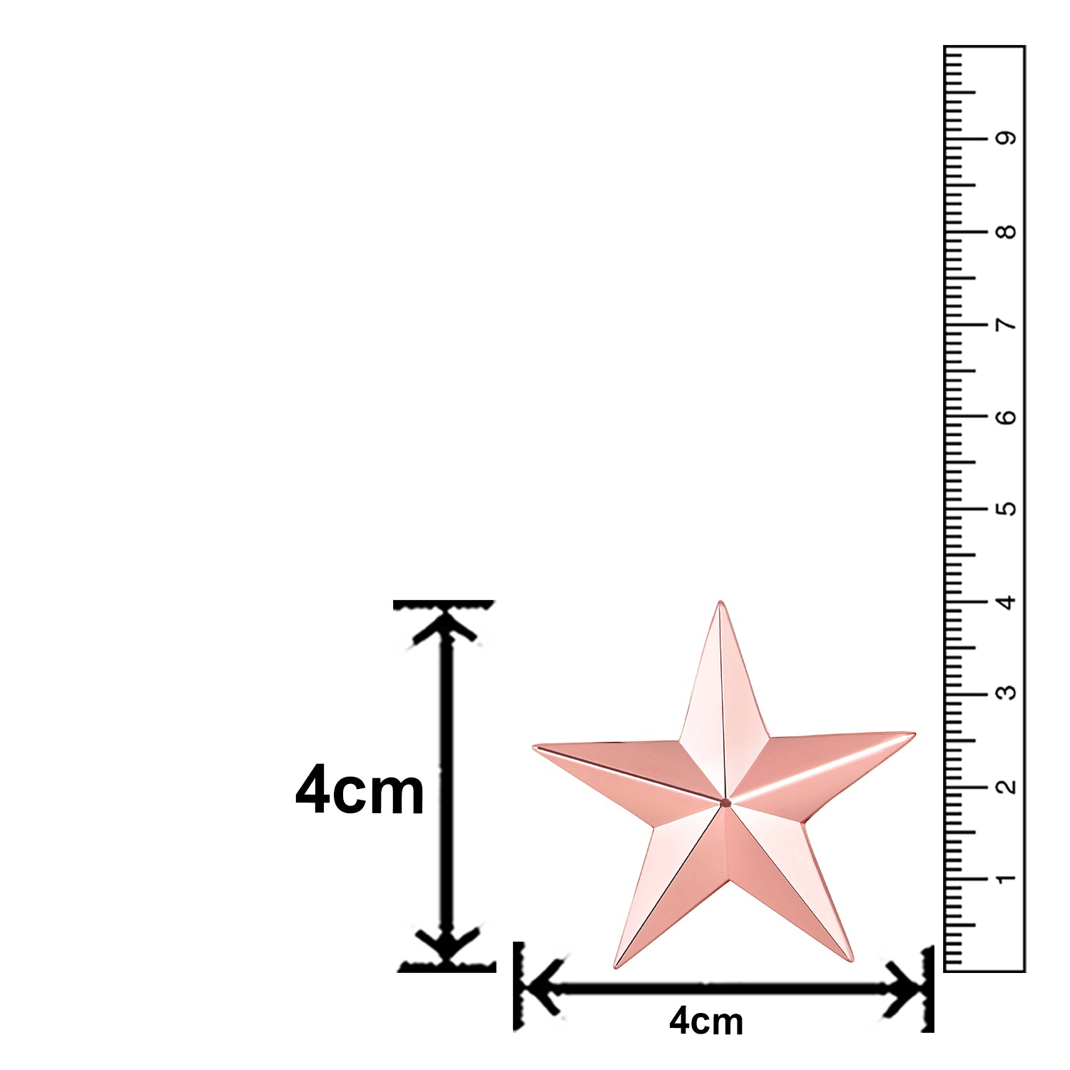 Shining Star Lapel Pin Badge