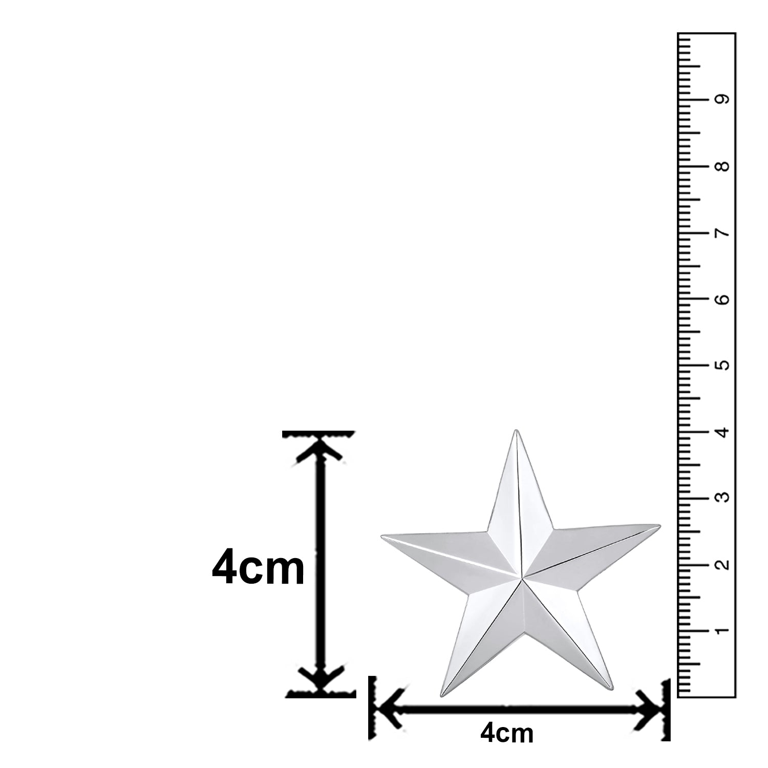 Shining Star Lapel Pin Badge