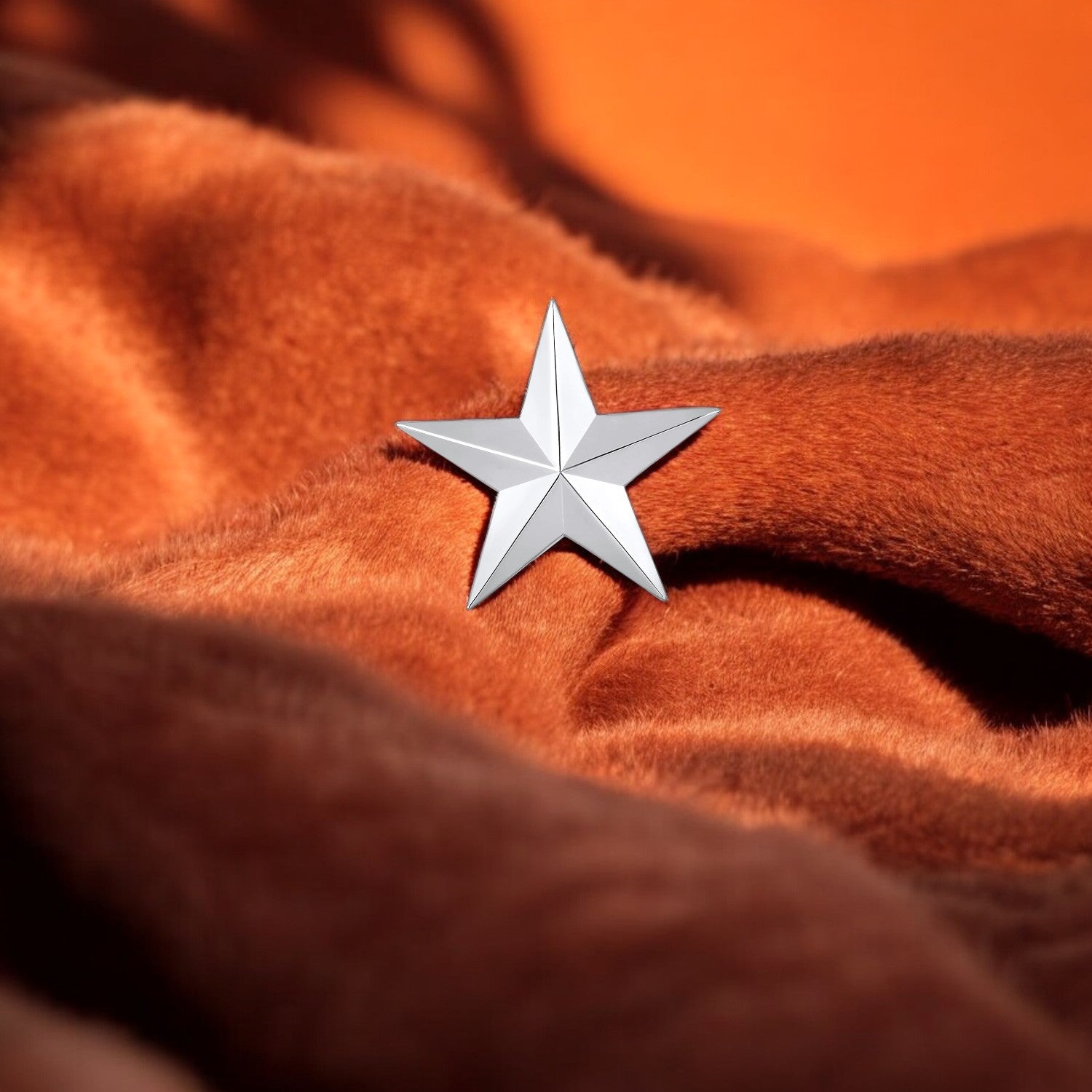Shining Star Lapel Pin Badge