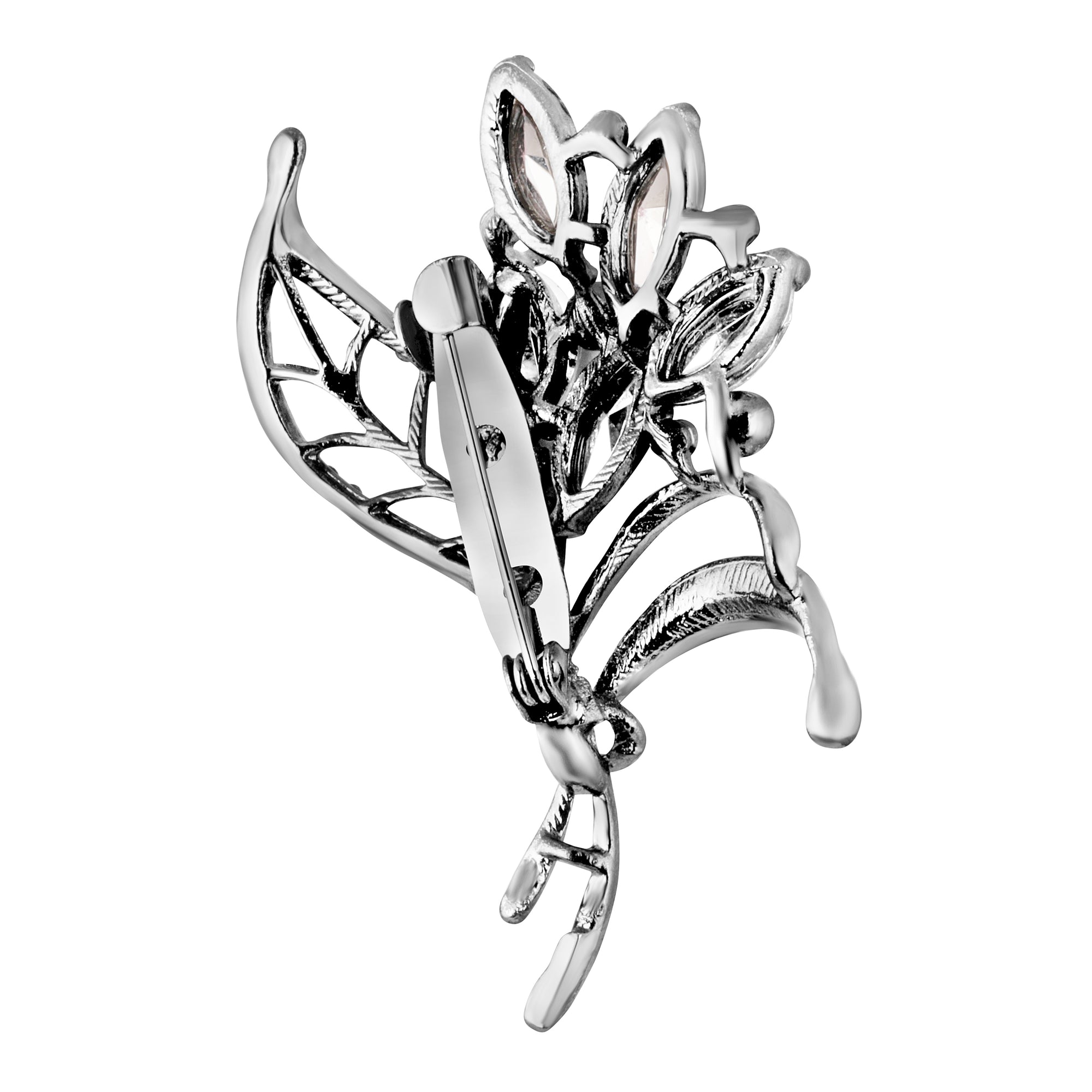 Studded Bouquet Saree Pin Brooch