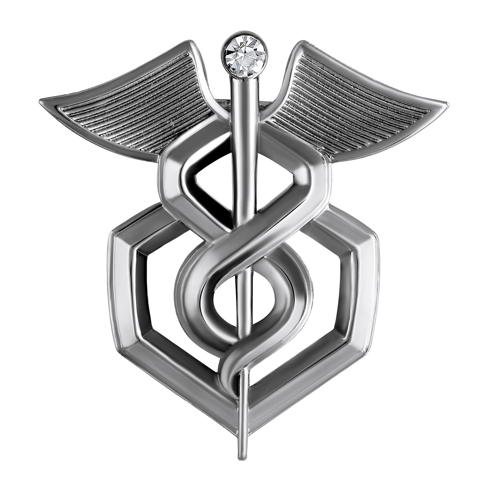 Elegant Unisex Doctor Brooch / Medical Theme Lapel Pin