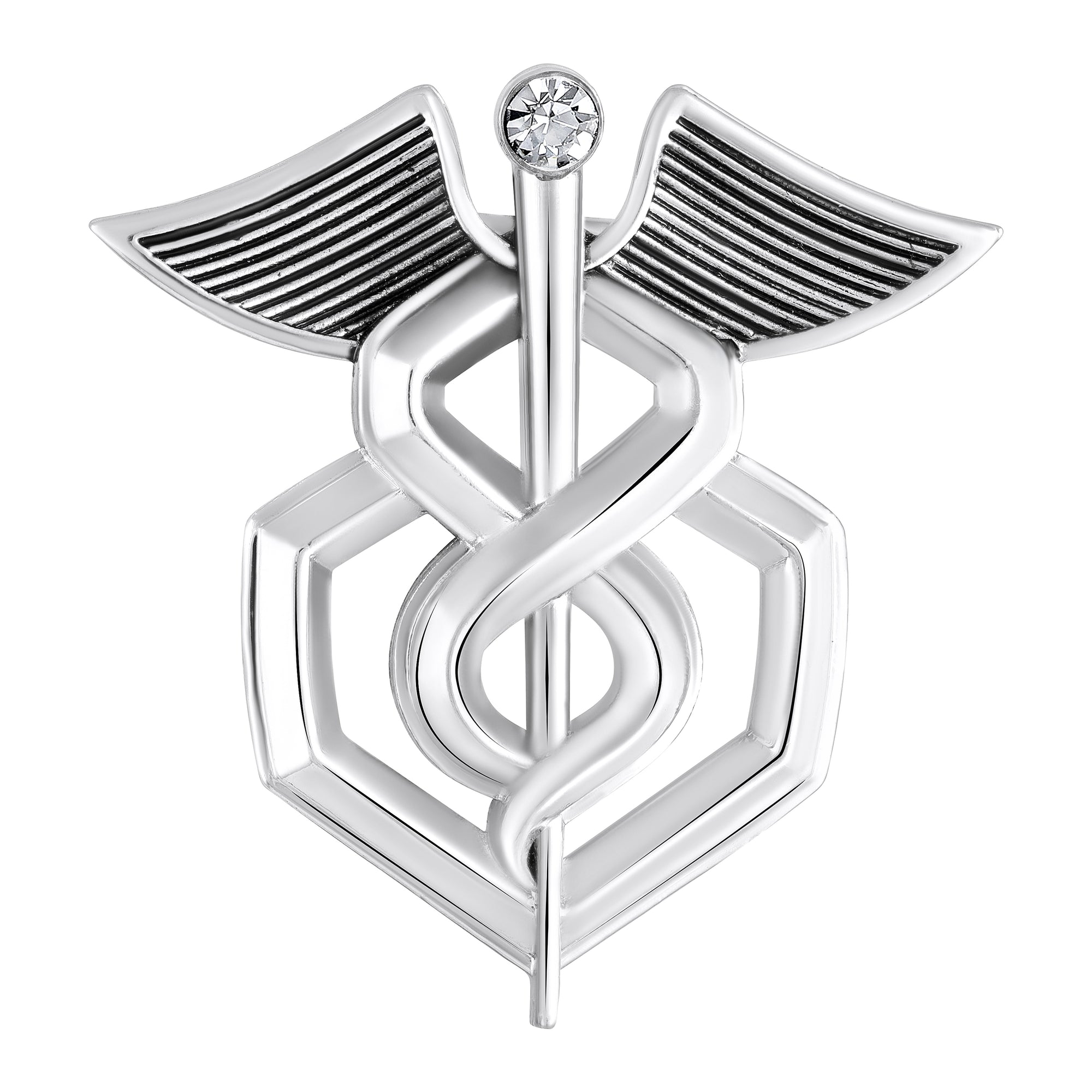 Elegant Unisex Doctor Brooch / Medical Theme Lapel Pin