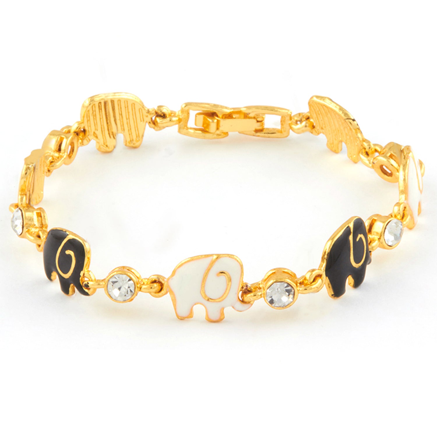 Crystal Elephant Bracelet