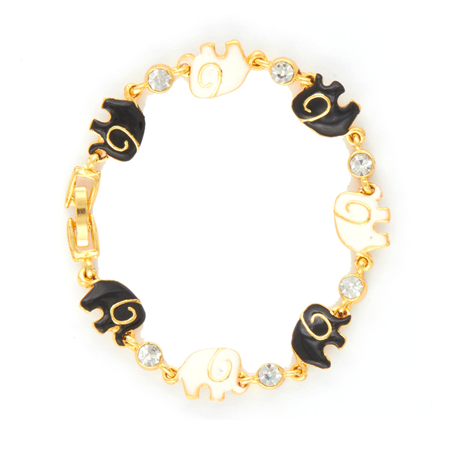 Crystal Elephant Bracelet