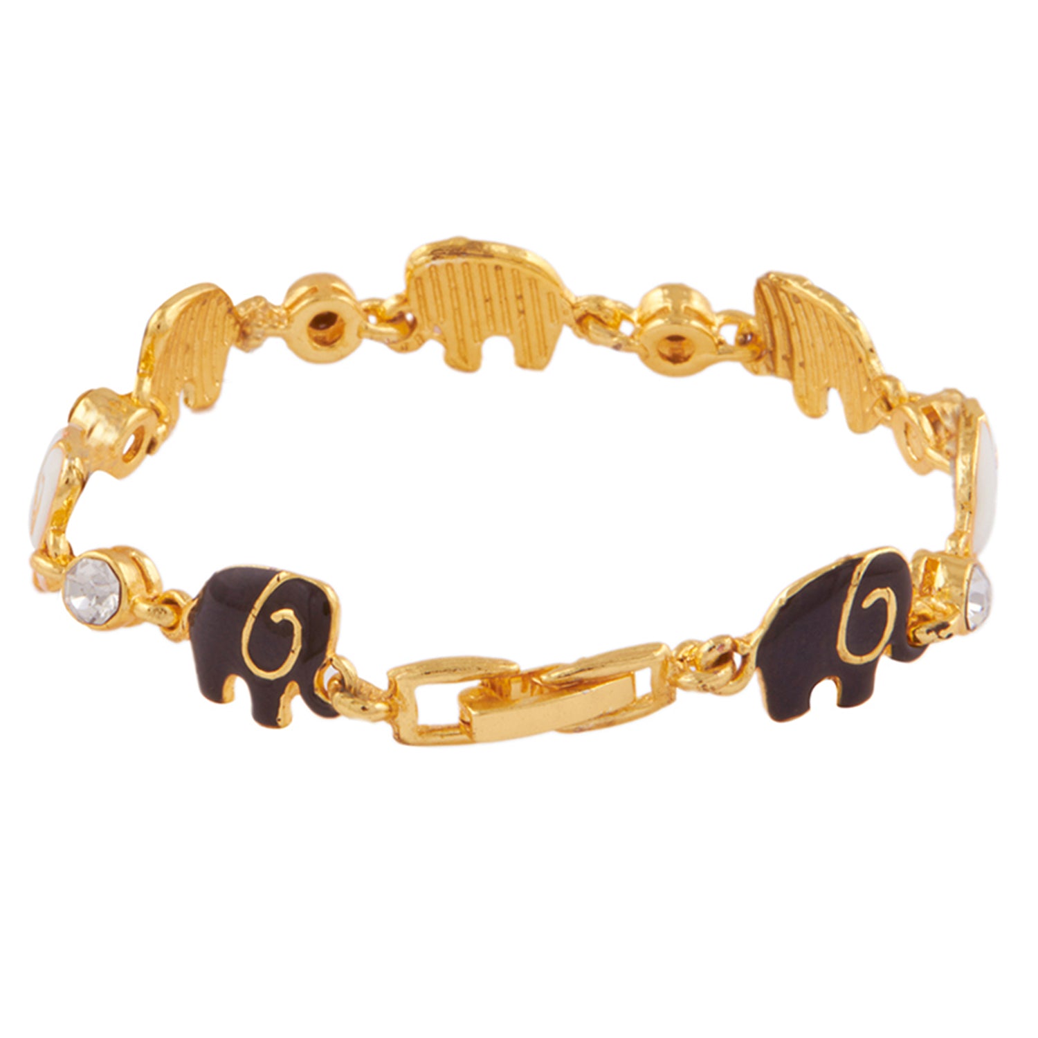 Crystal Elephant Bracelet