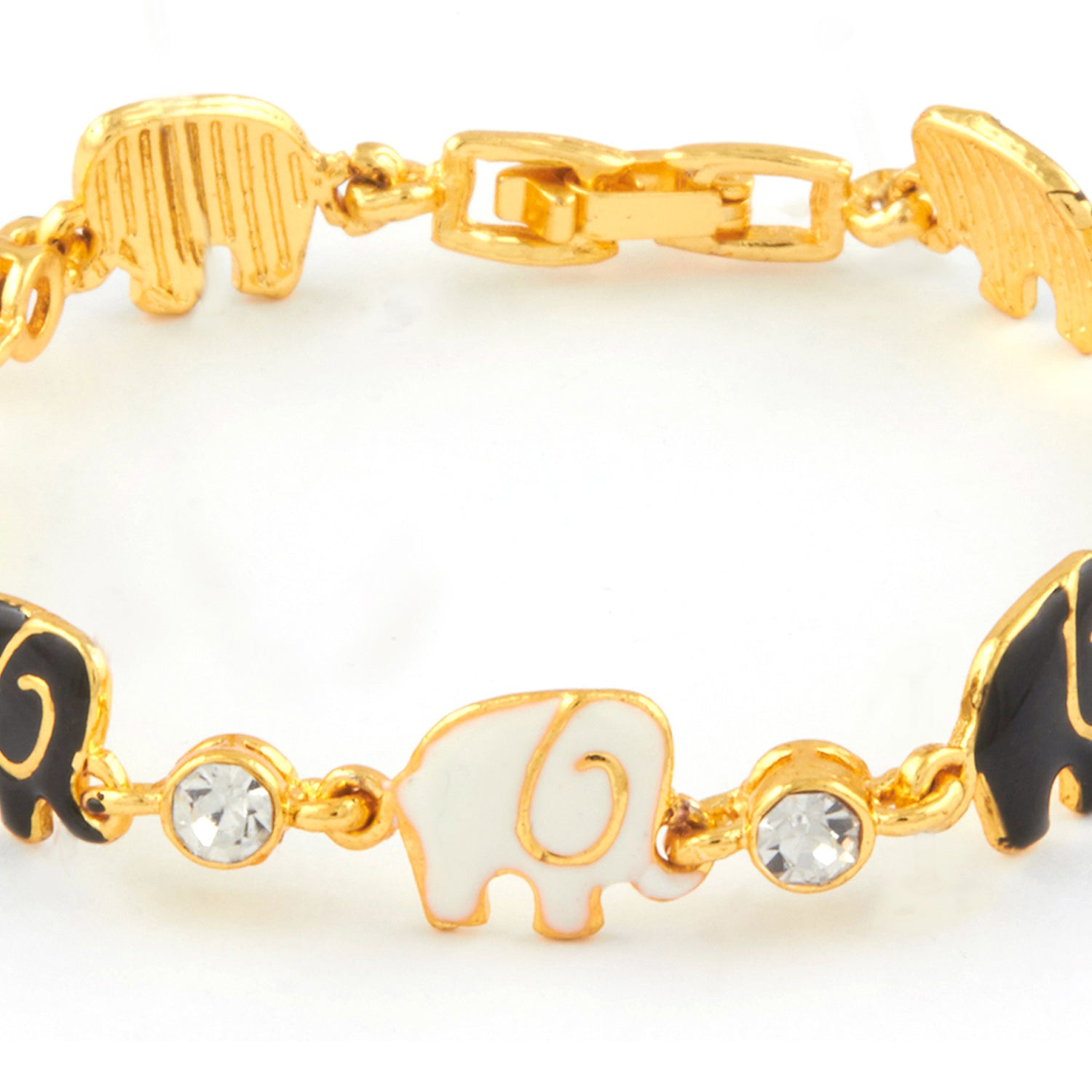 Crystal Elephant Bracelet